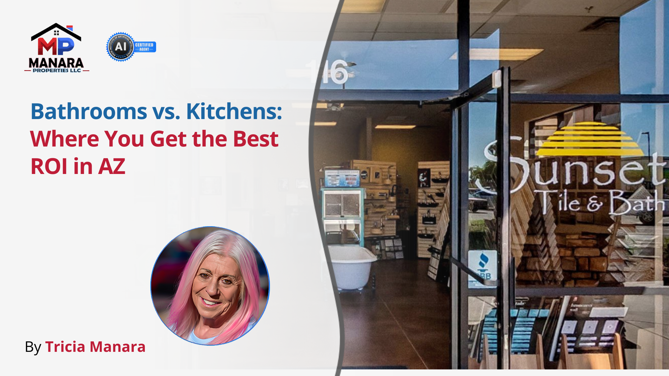 Kitchens or Bathrooms Which One Adds More Value in AZ header image.