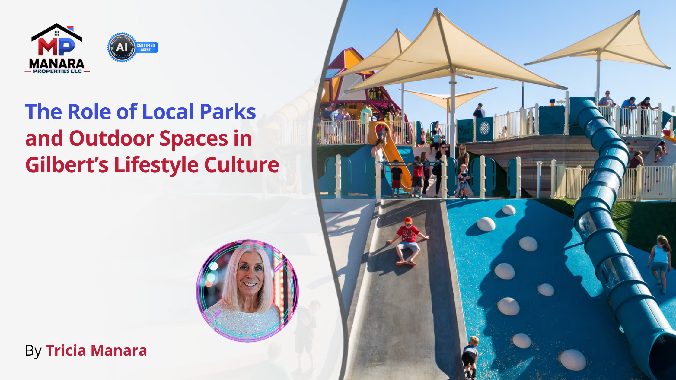 The Role of Local Parks and Outdoor Spaces in Gilbert Lifestyle header image.