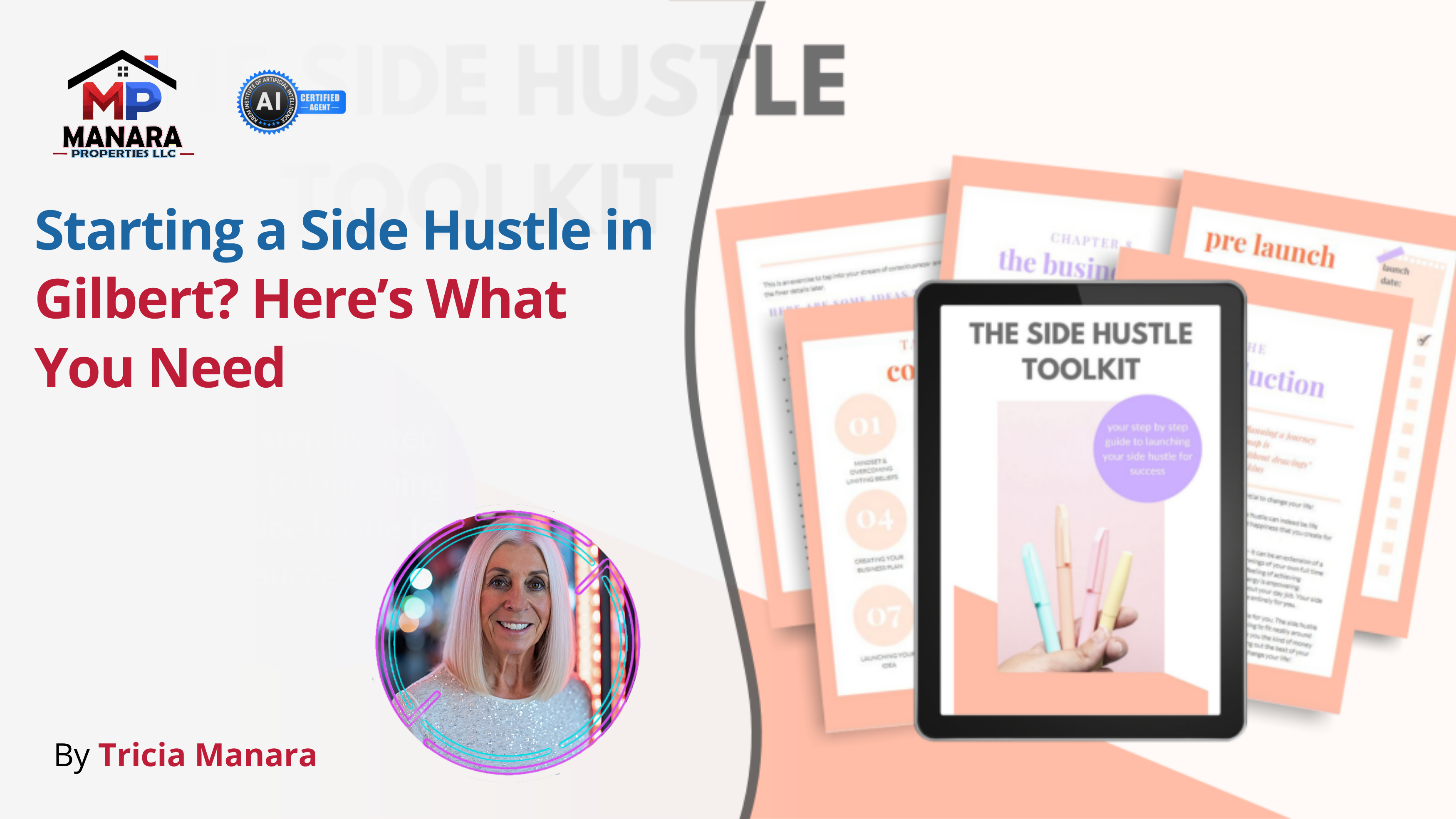 Your Quick Guide to Launching a Side Hustle in Gilbert header image.