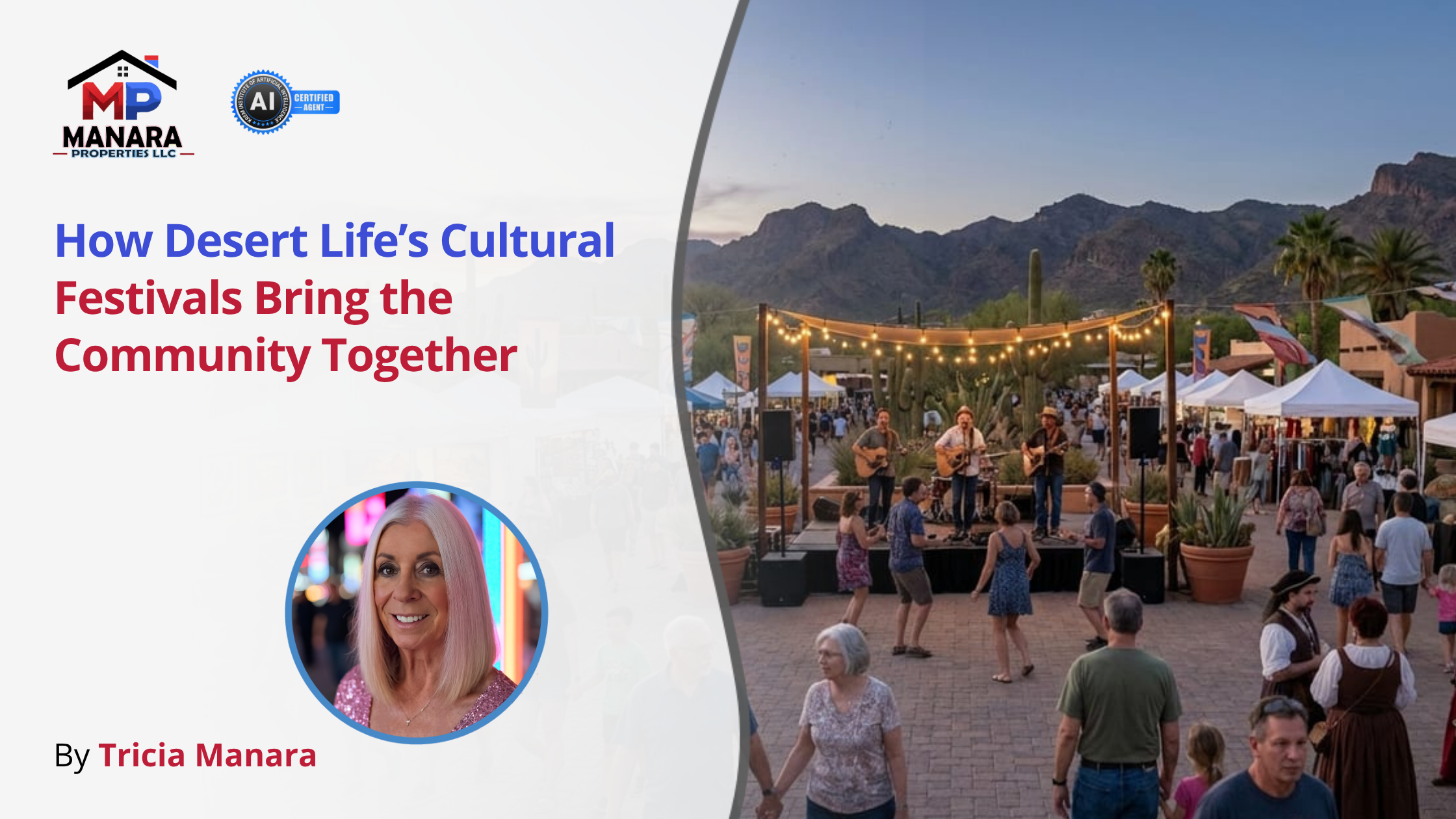 Desert Cultural Festivals and Community Life Connection header image.