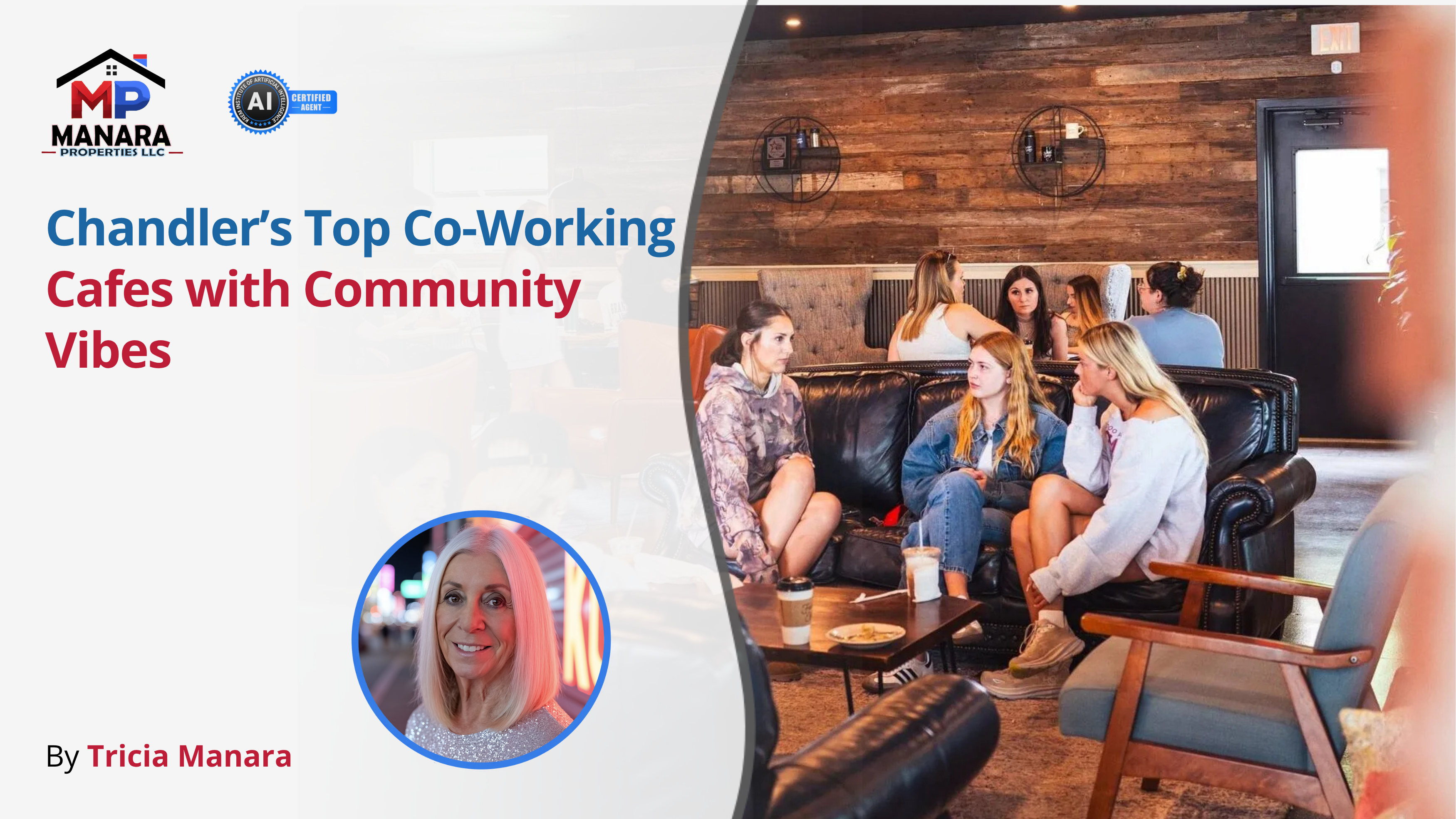 Top Cafes in Chandler Where Coffee Meets Community and Co-Working header image.