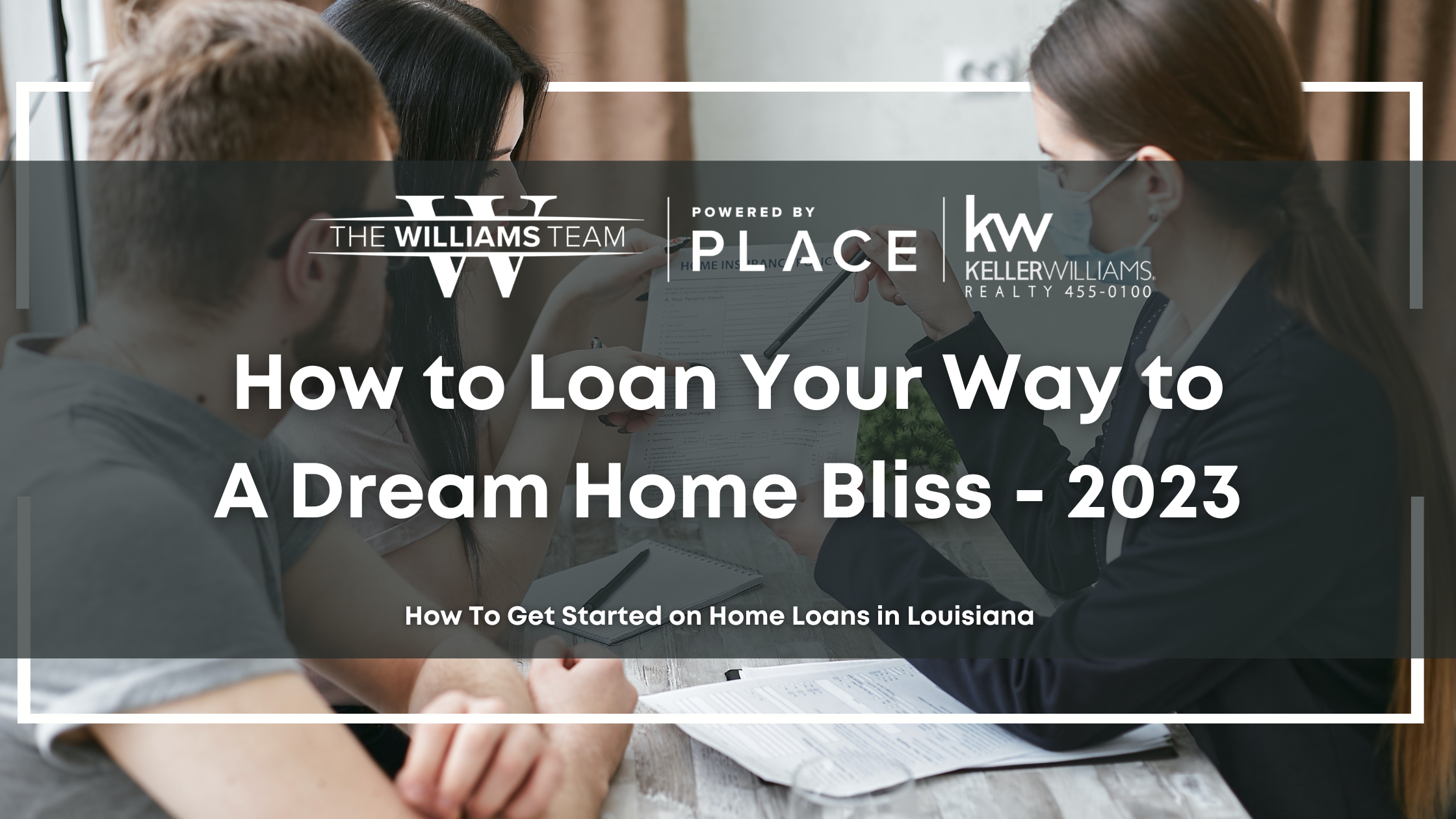 How to Loan Your Way to A Dream Home Bliss - 2023 header image.
