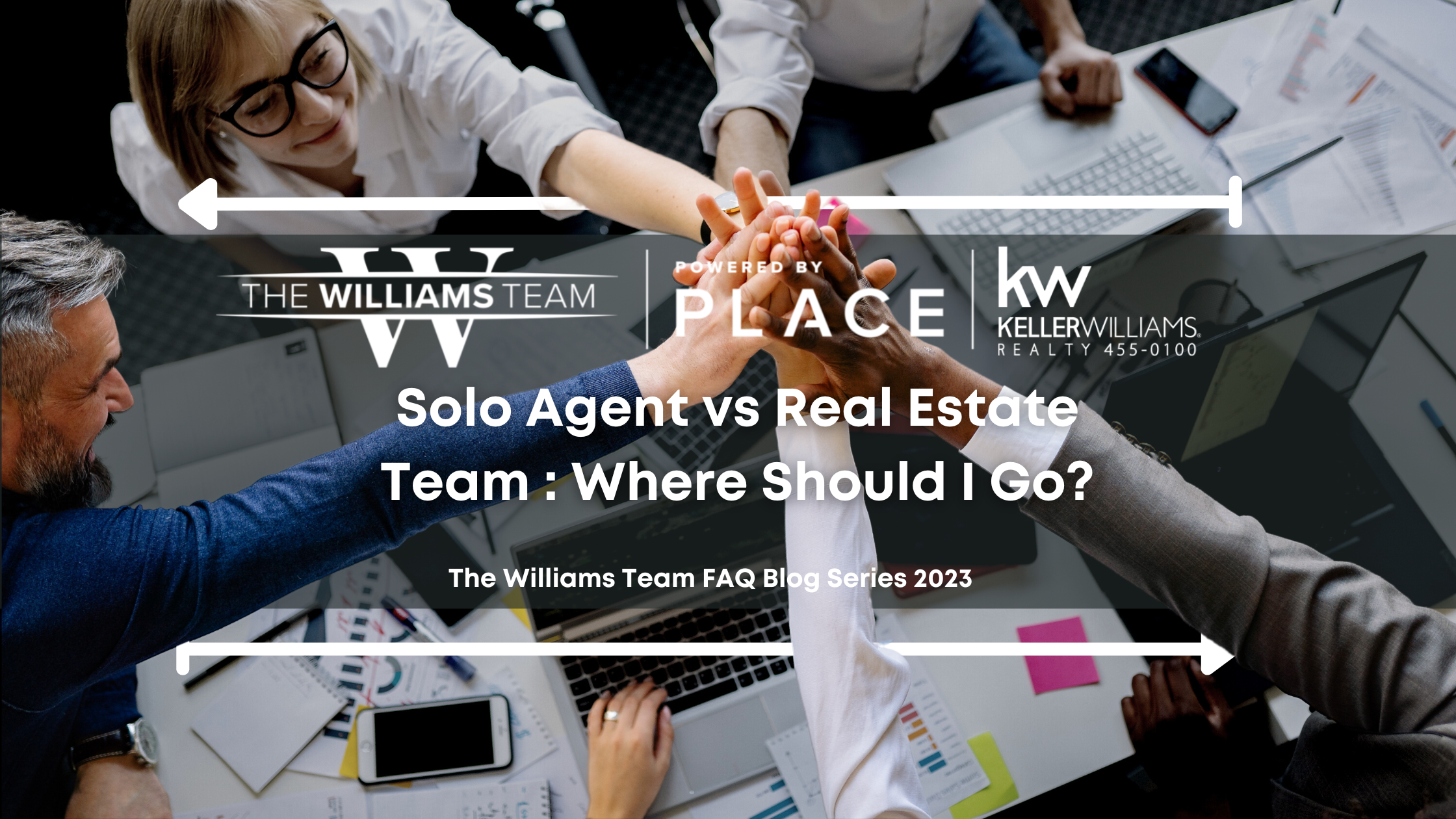 Solo Agent vs Real Estate Team : Where Should I Go? header image.