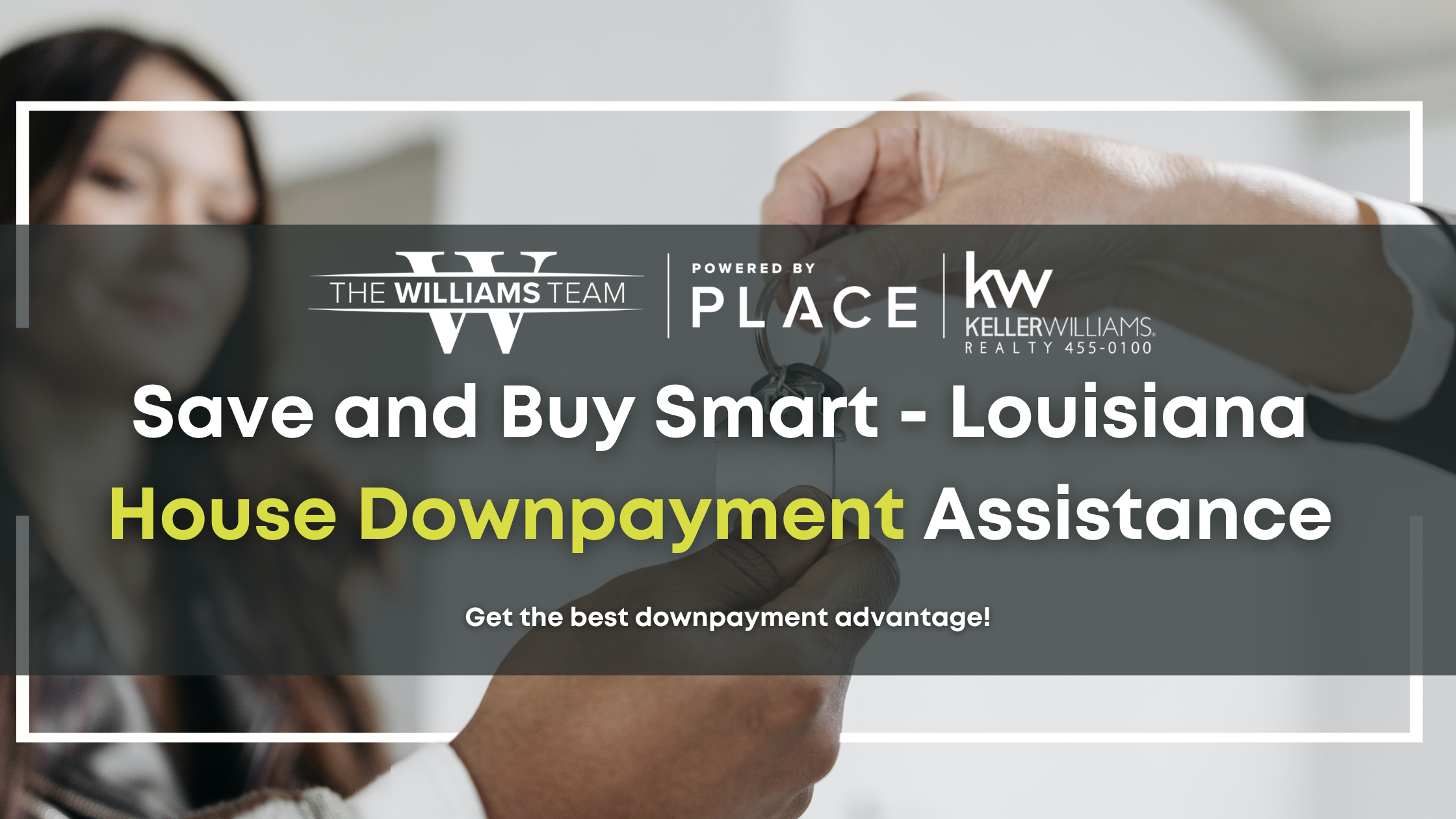 Save and Buy Smart - Louisiana House Downpayment Assistance header image.