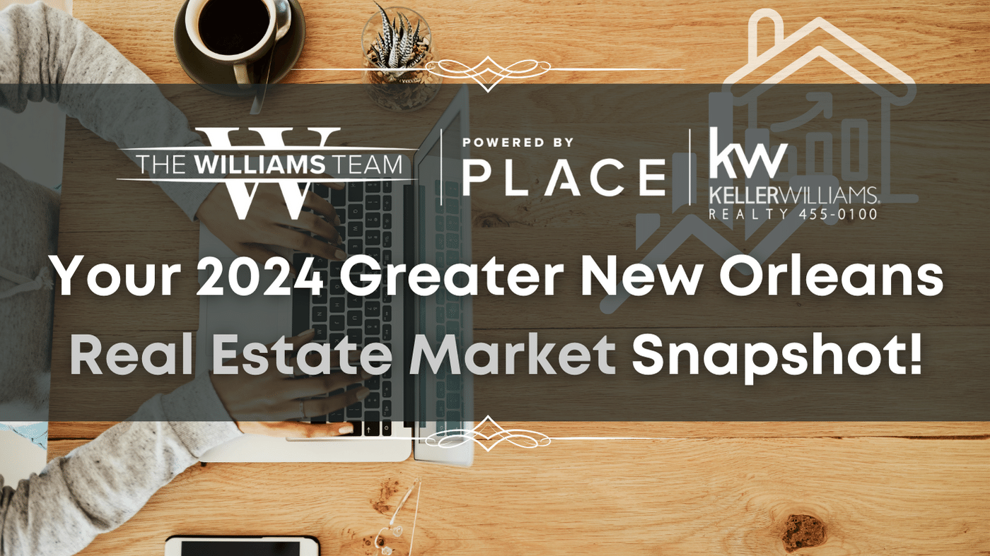 Your 2024 Greater New Orleans Real Estate Market Snapshot! header image.