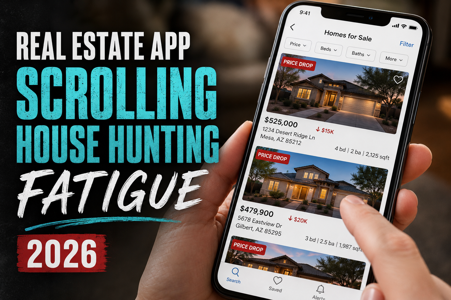 Real Estate App House Hunting Fatigue