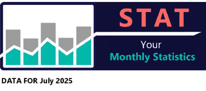 July 2025 STAT Report header image.