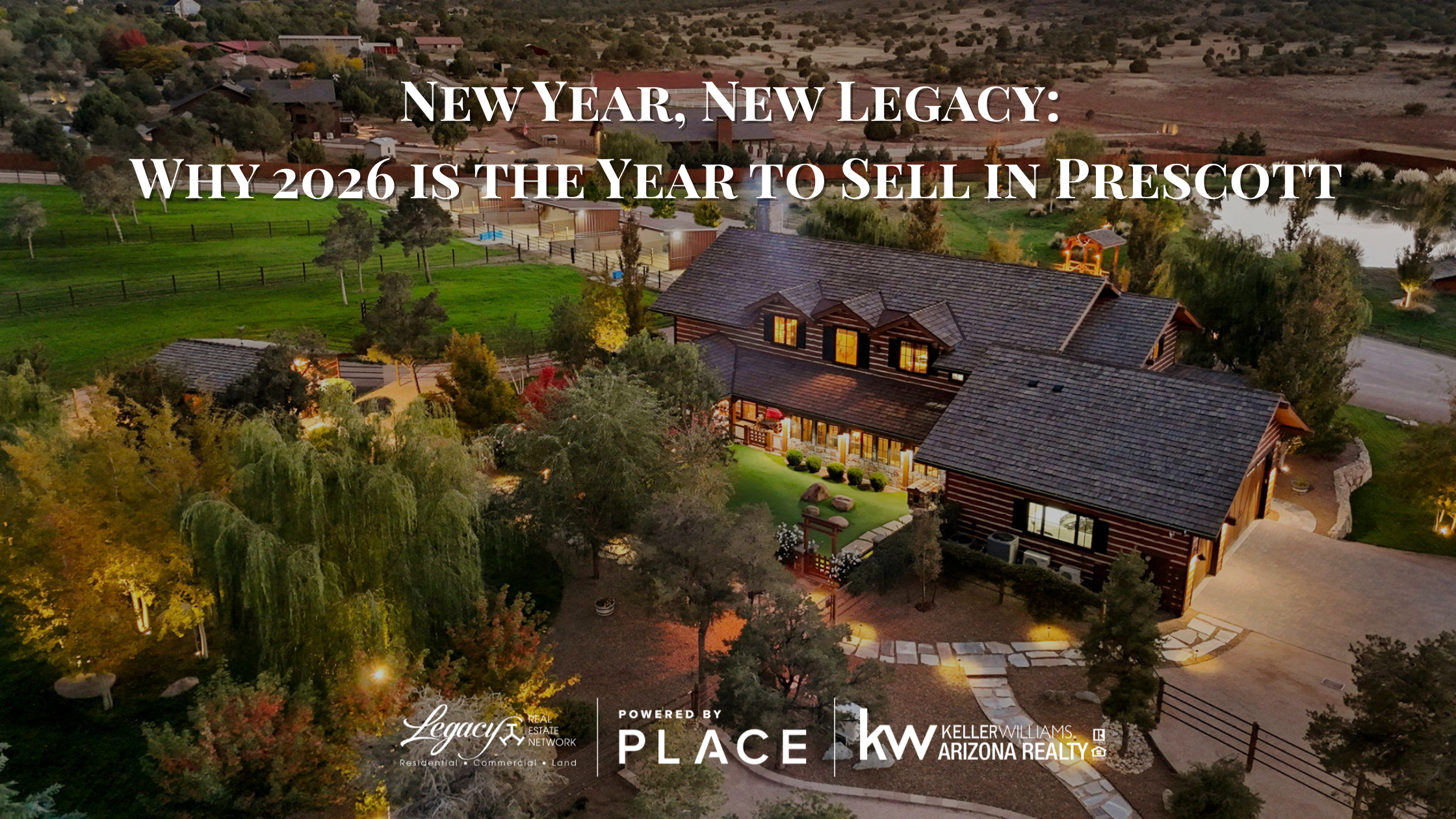 Luxury Prescott AZ Property at the Twilight Hour