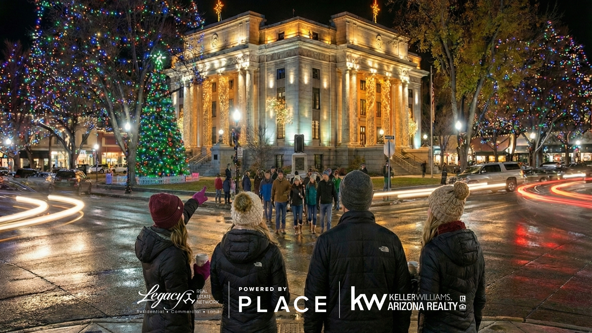 Christmas Lights at Prescott Courthouse