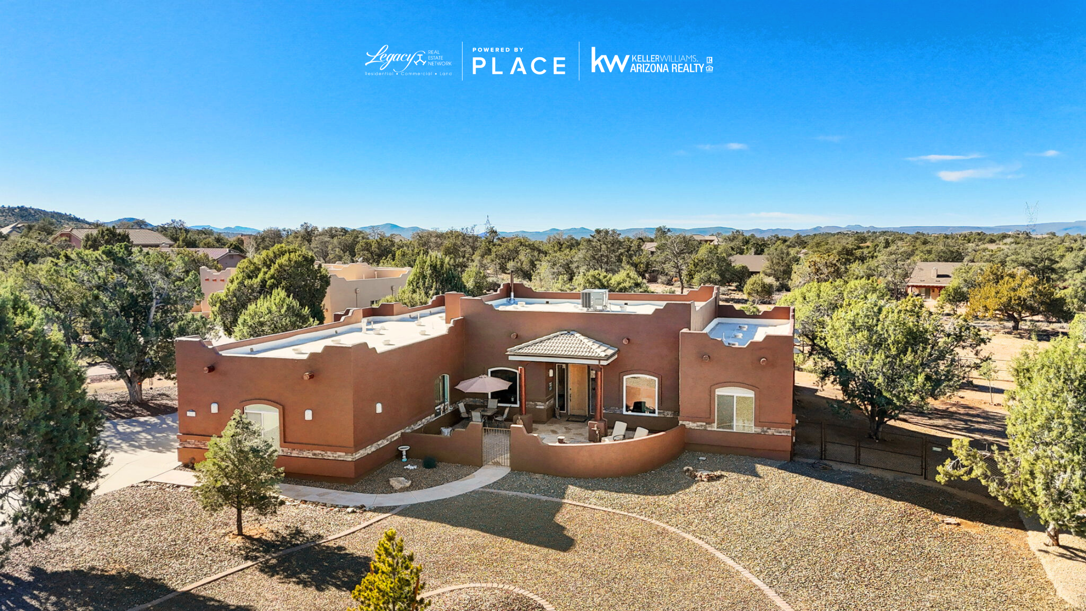 The classic Prescott silhouette. Modern Southwestern architecture meets the high-desert landscape in one of our featured 2026 listings.