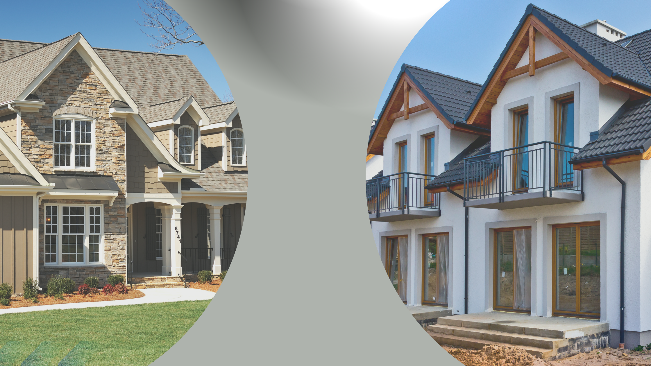 Buying New Construction vs. Existing Homes header image.