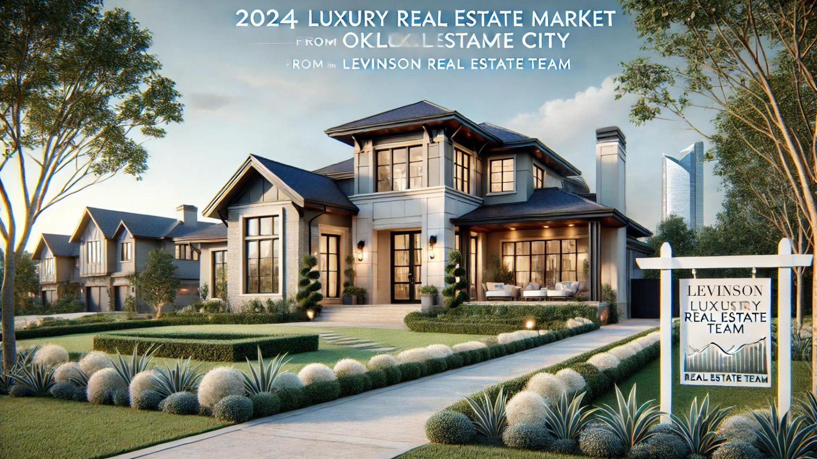 2024 Luxury Real Estate Market in Oklahoma City: A Detailed Analysis header image.
