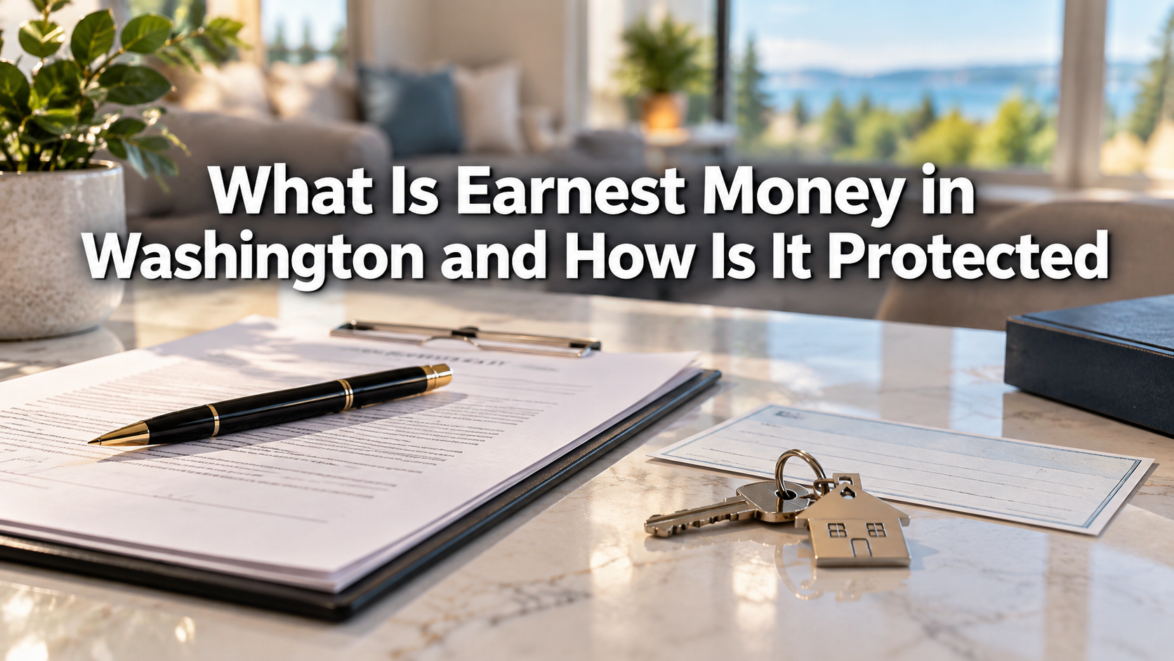 What Is Earnest Money in Washington and How Is It Protected header image.