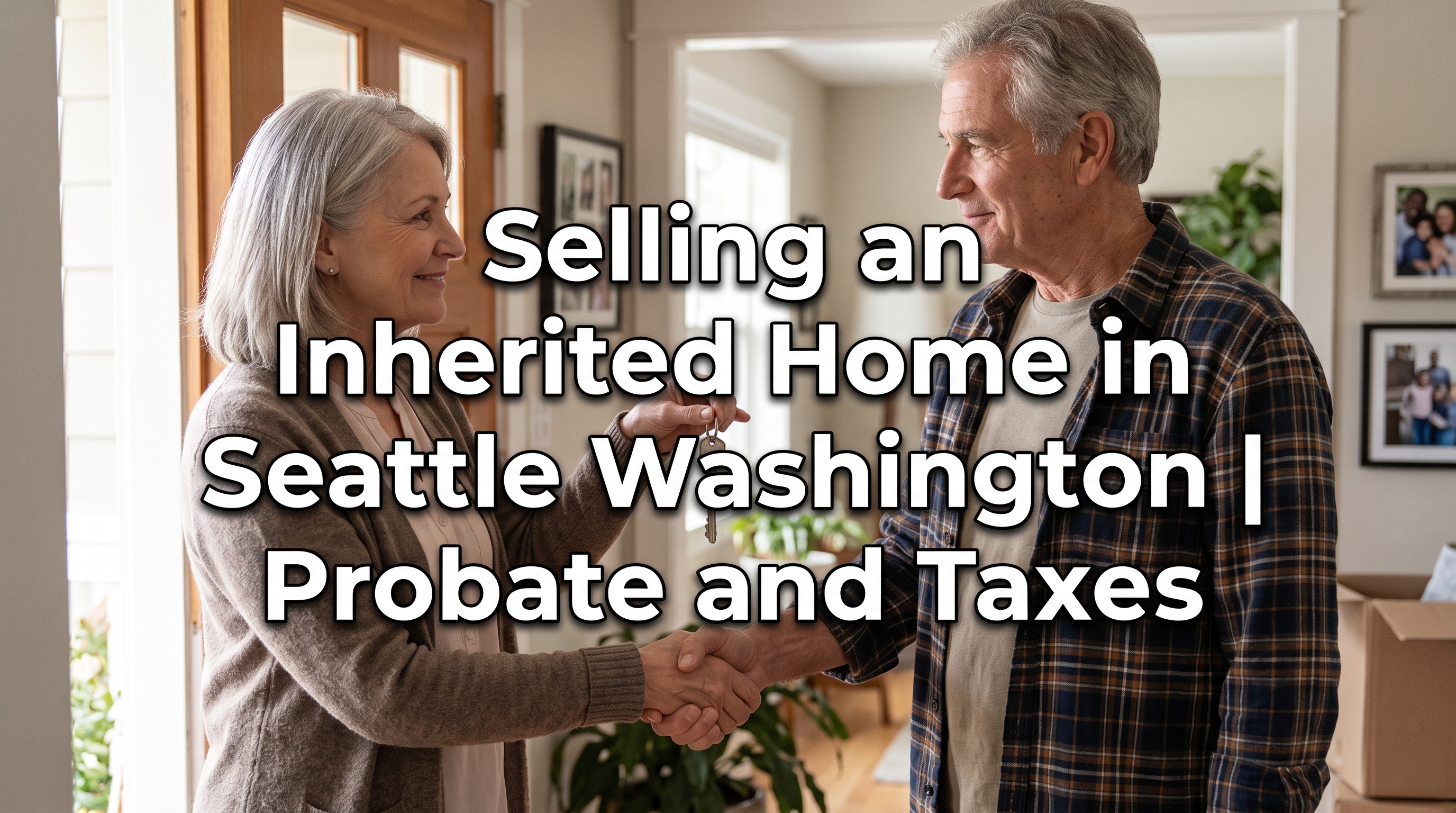 Selling an Inherited Home in Seattle Washington | Probate and Taxes header image.