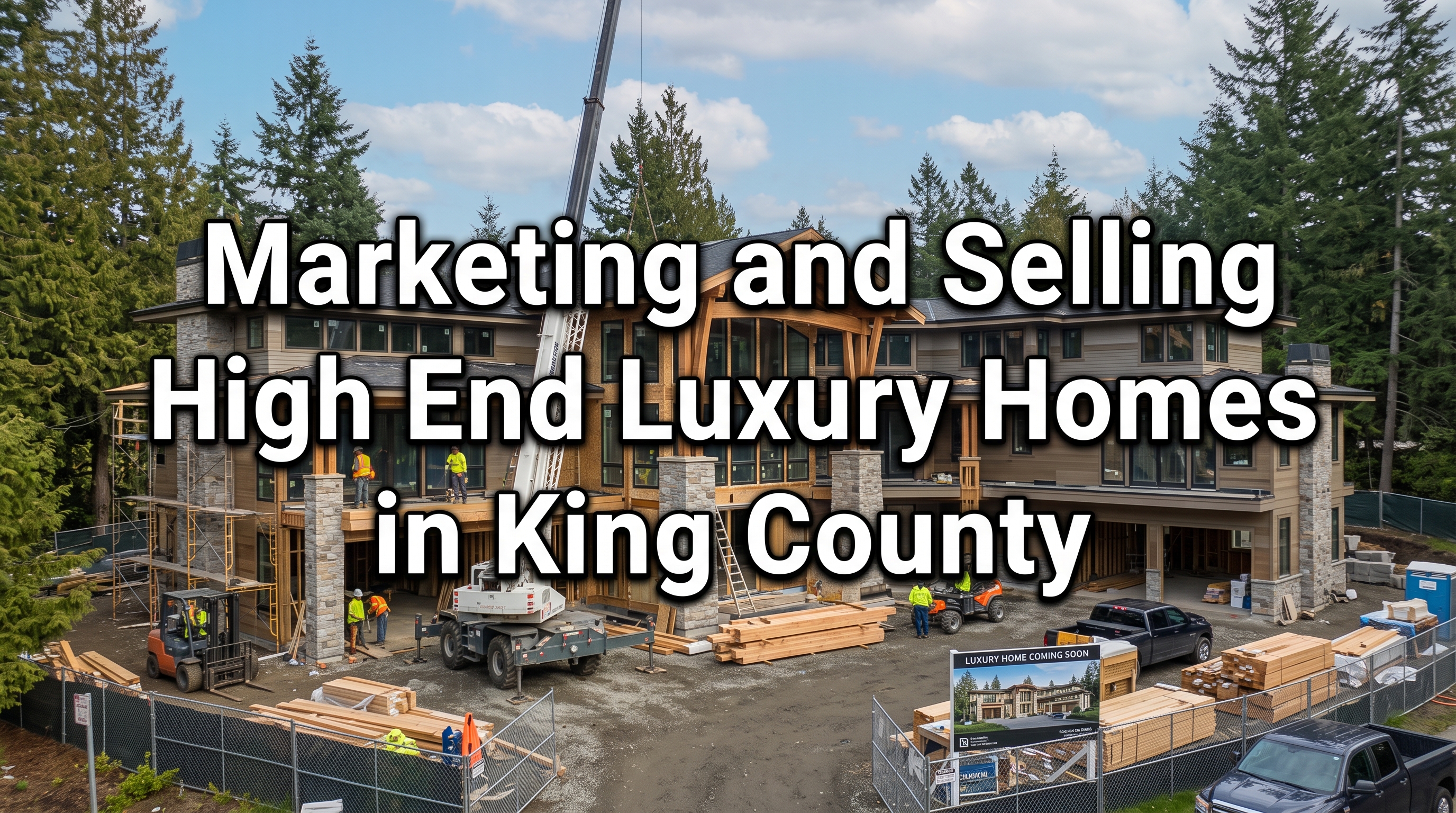 Marketing and Selling High End Luxury Homes in King County header image.