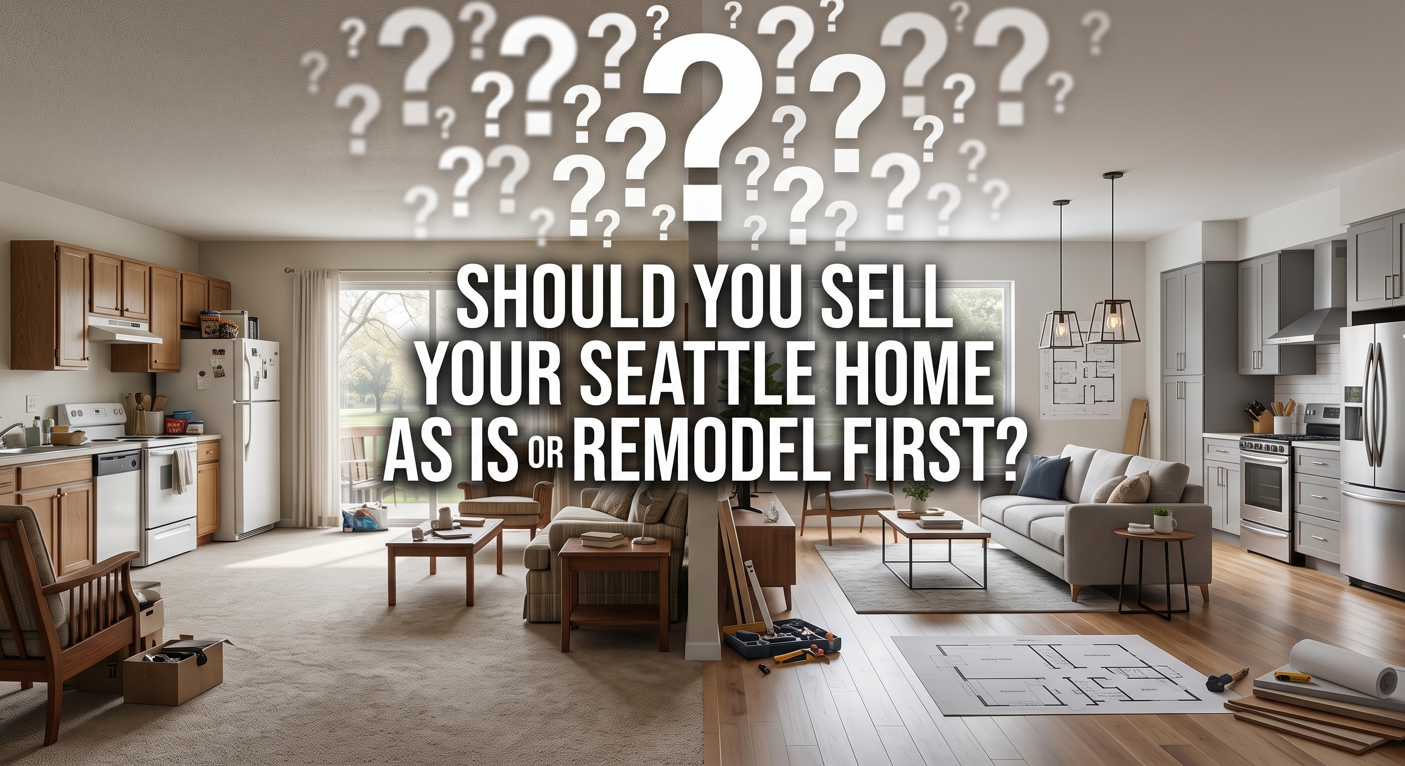 Should You Sell Your Seattle Home As Is or Remodel First? header image.