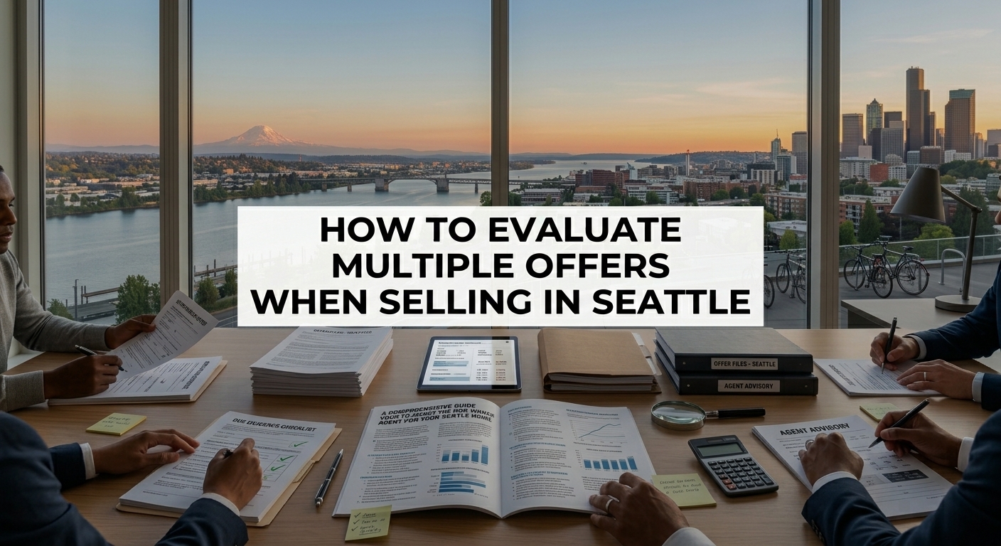 How to Evaluate Multiple Offers When Selling in Seattle header image.
