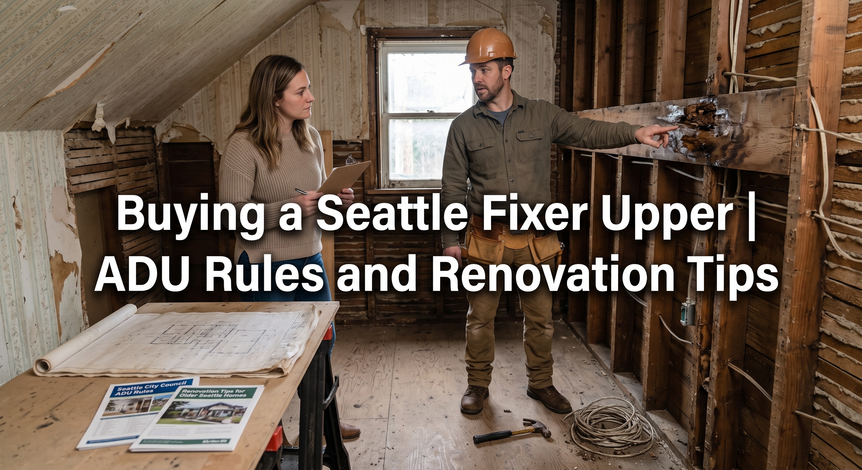 Buying a Seattle Fixer Upper | ADU Rules and Renovation Tips header image.