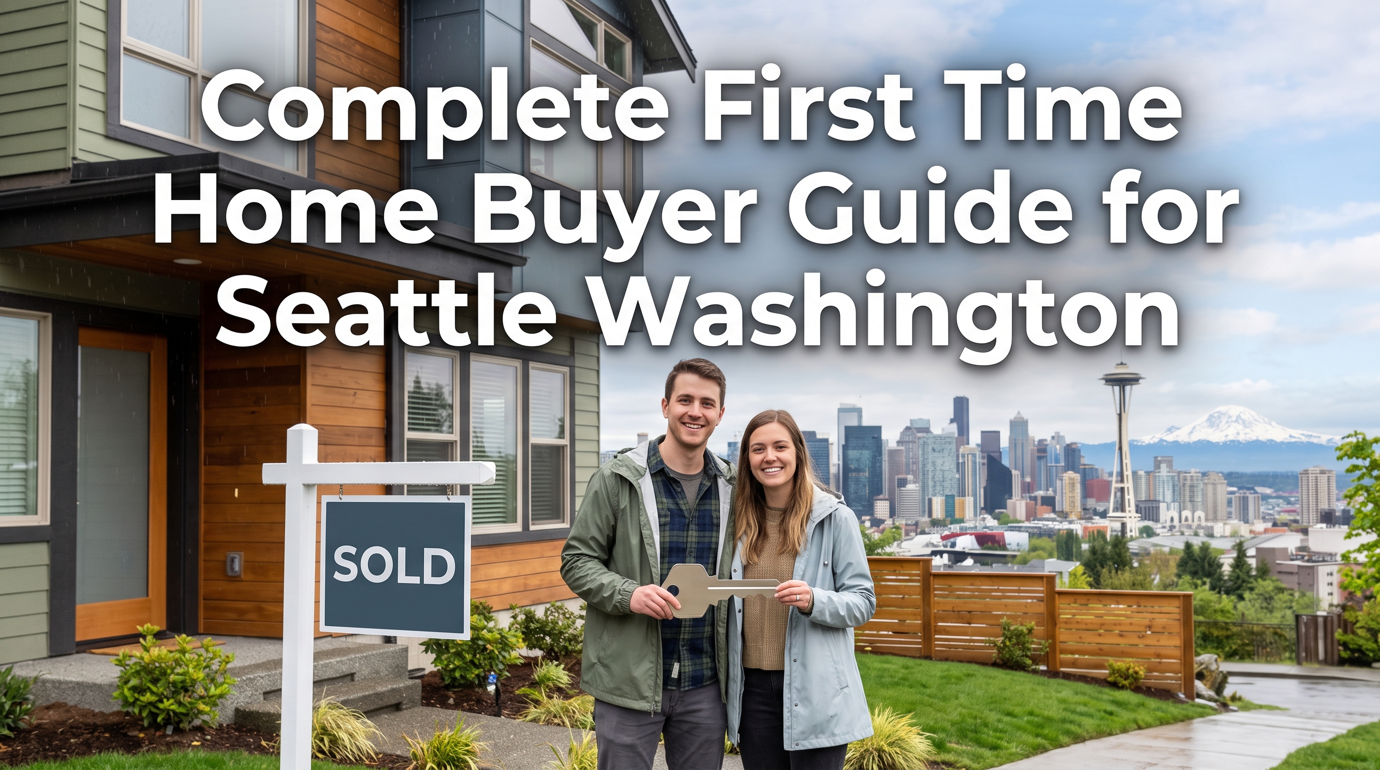 Complete First Time Home Buyer Guide for Seattle Washington header image.