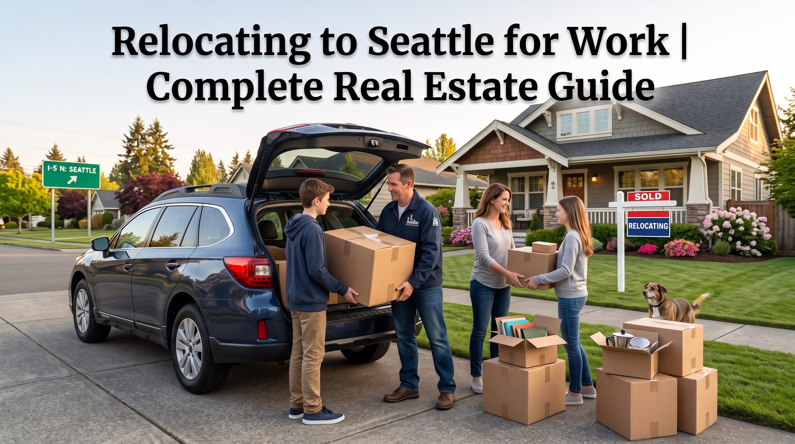 Relocating to Seattle for Work | Complete Real Estate Guide header image.