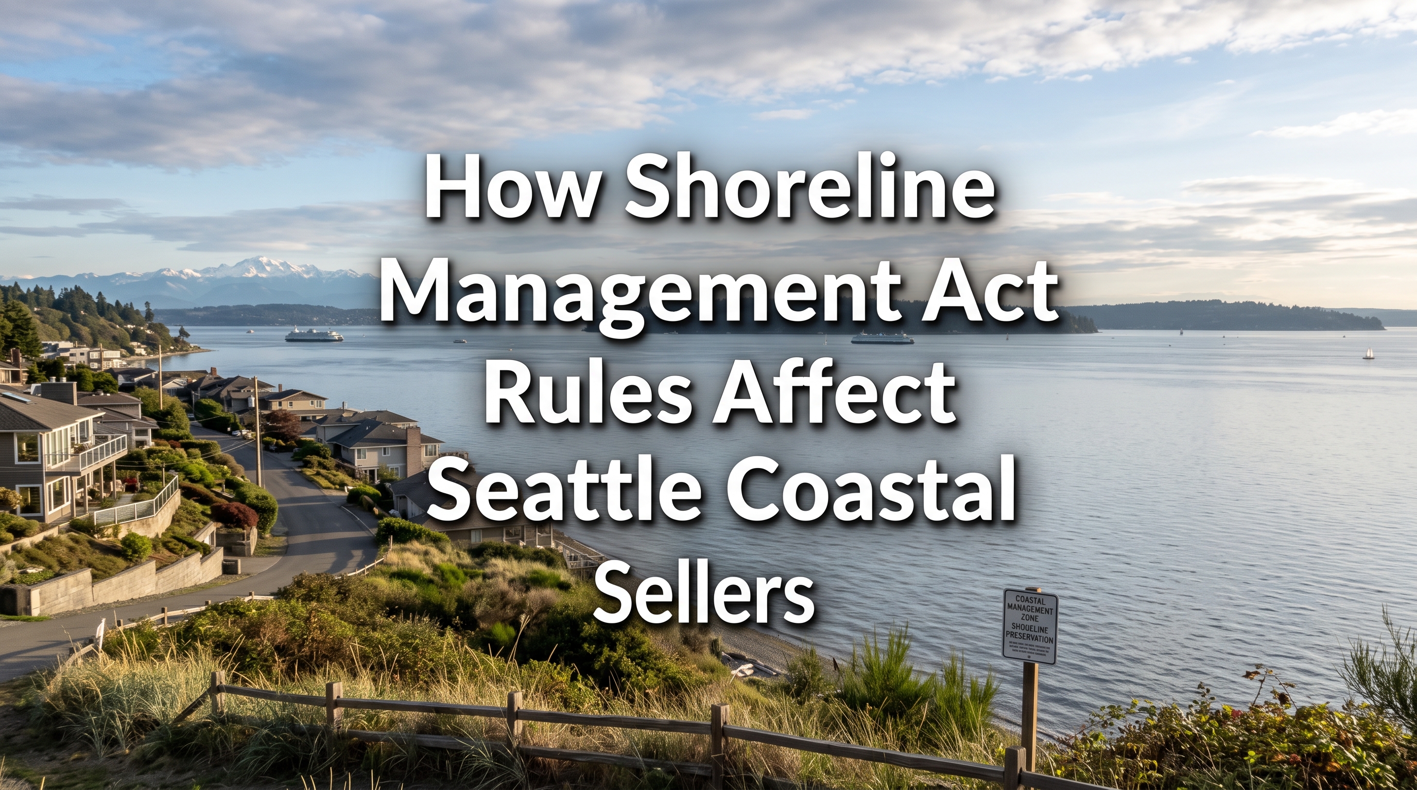 How Shoreline Management Act Rules Affect Seattle Coastal Sellers header image.