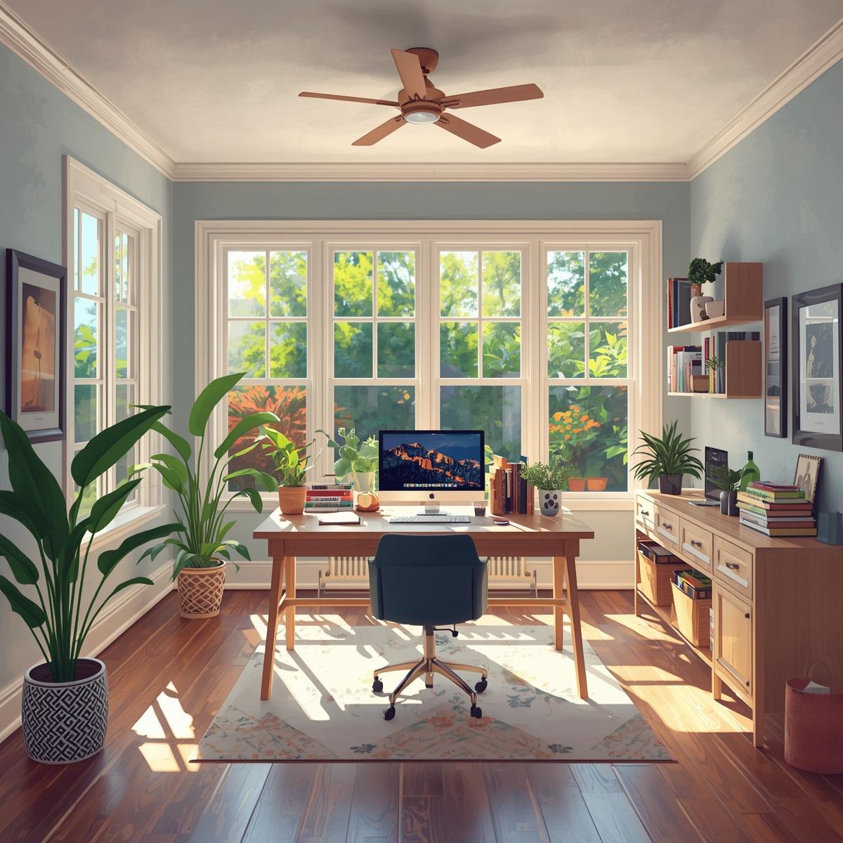 Creating a Home Office That Actually Works header image.