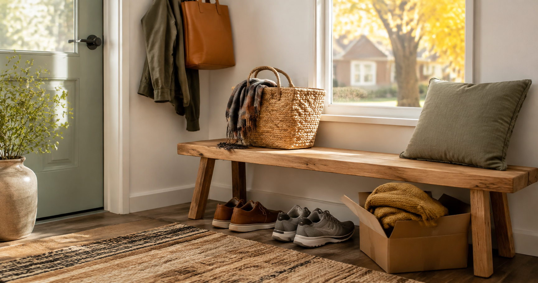 30 Fall Decluttering Projects You Can Finish in 15 Minutes header image.
