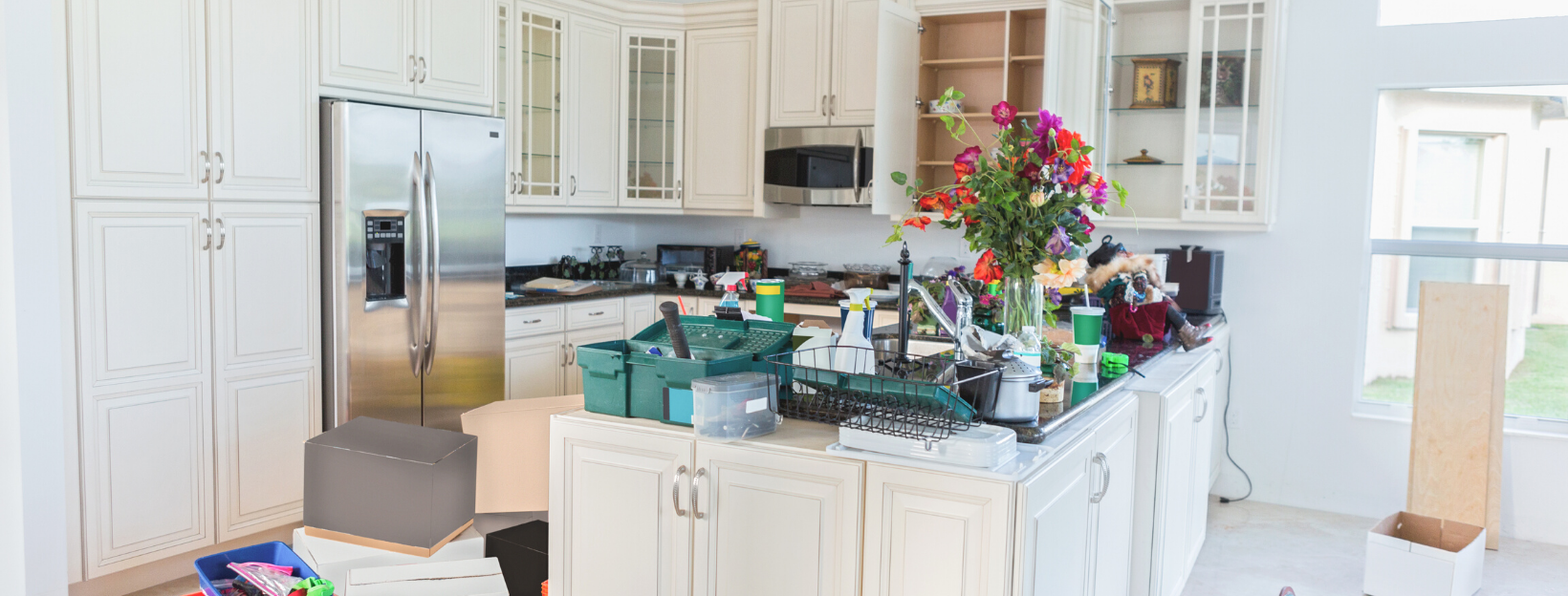 11 Steps to Decluttering your home to Sell header image.