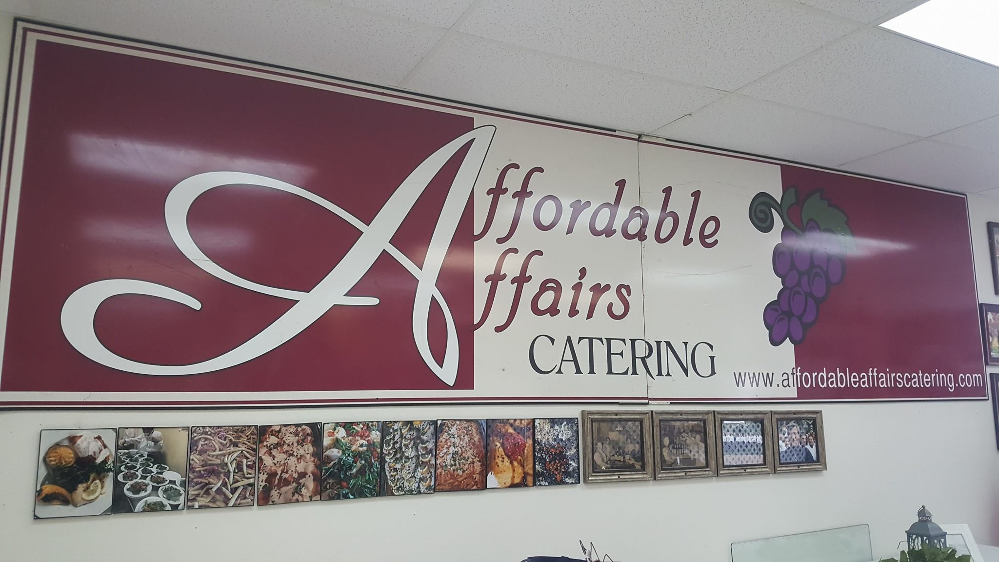 Affordable Affairs Catering header image.