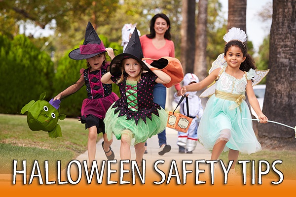 Halloween Safety Tips header image.