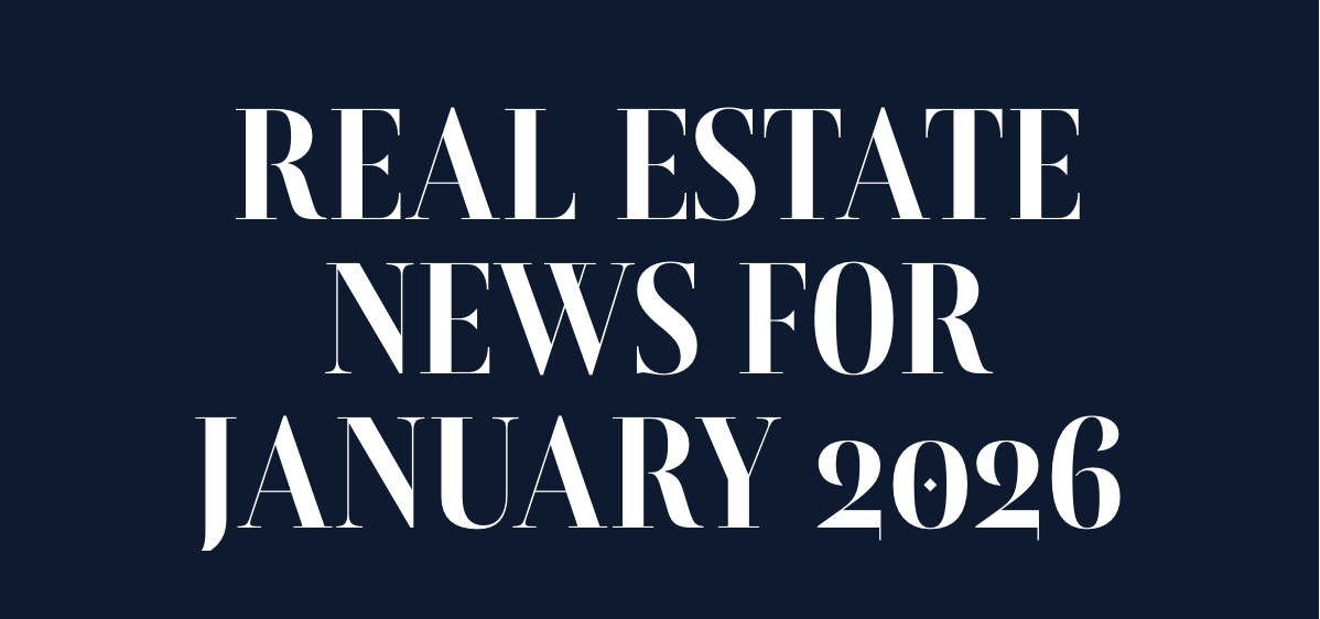 January 2026 Central Coast Real Estate Update header image.
