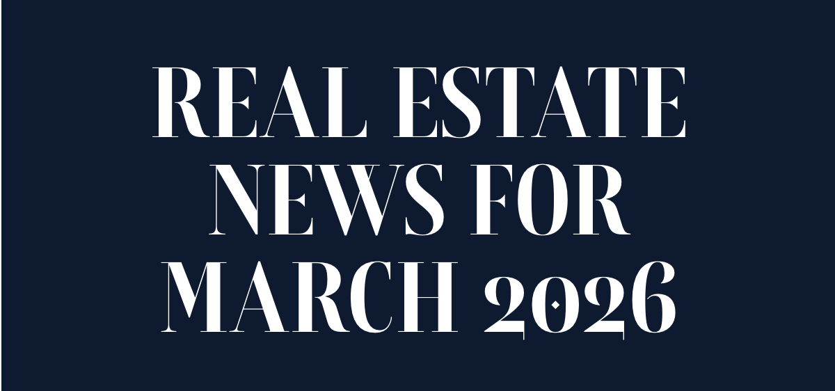 March 2026 Central Coast Real Estate Update header image.