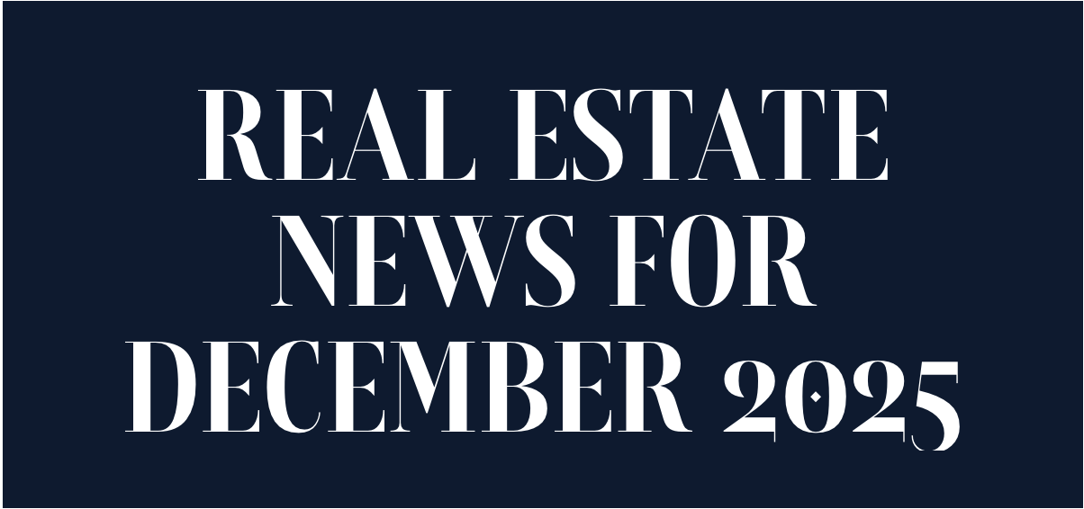 December 2025 Central Coast Real Estate Update header image.