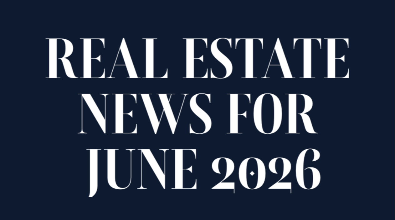 Central Coast Real Estate News | June 2026 header image.