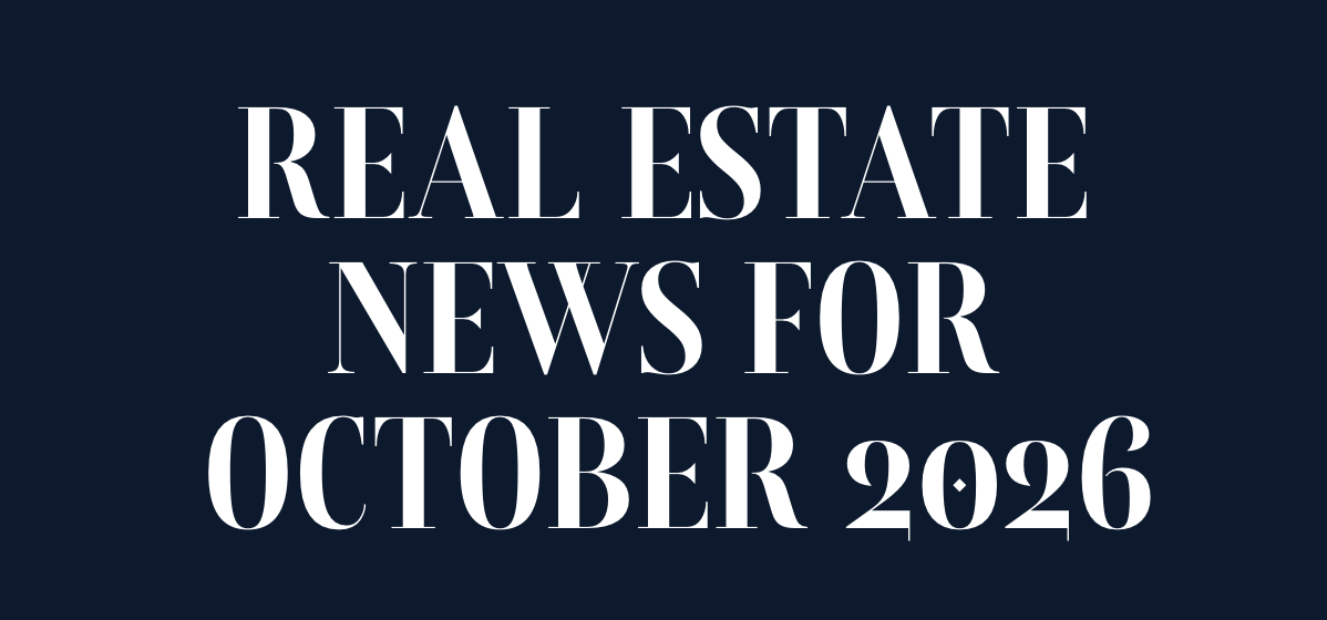 SLO County Real Estate News | October 2026 header image.