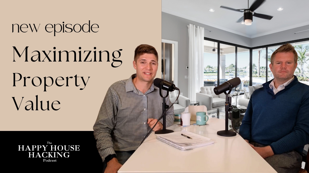 Happy House Hacking Podcast EP 17: Architect's Guide to Maximizing Your Property with ADUs header image.