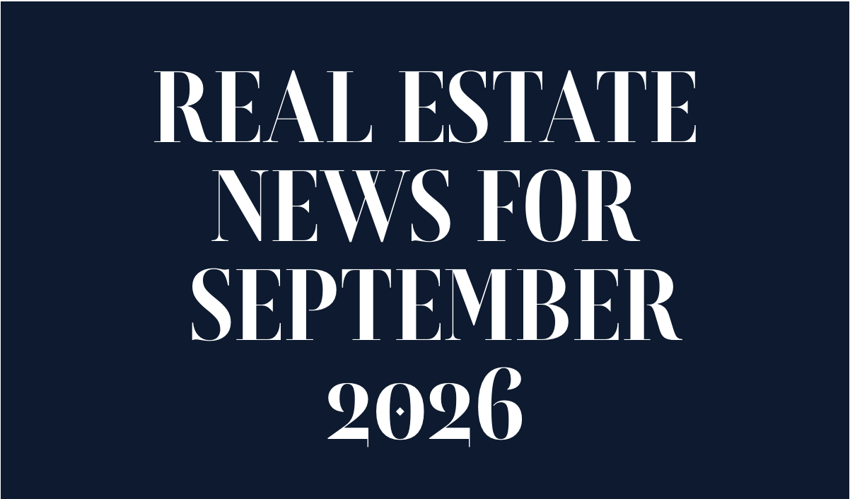 SLO County Real Estate News | September 2026 header image.