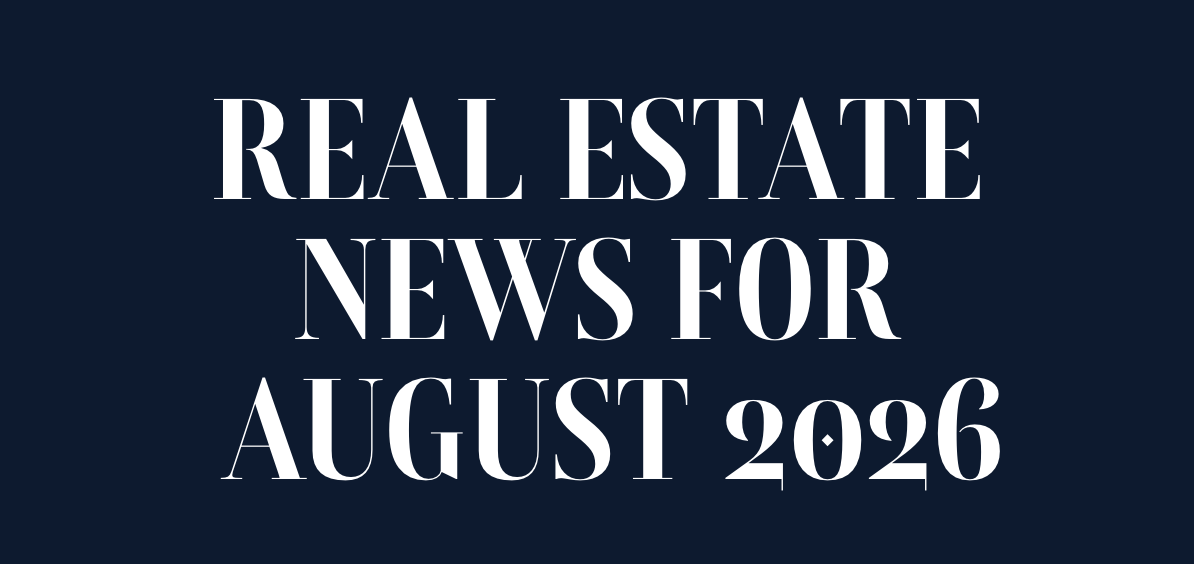 SLO County Real Estate News | August 2026 header image.