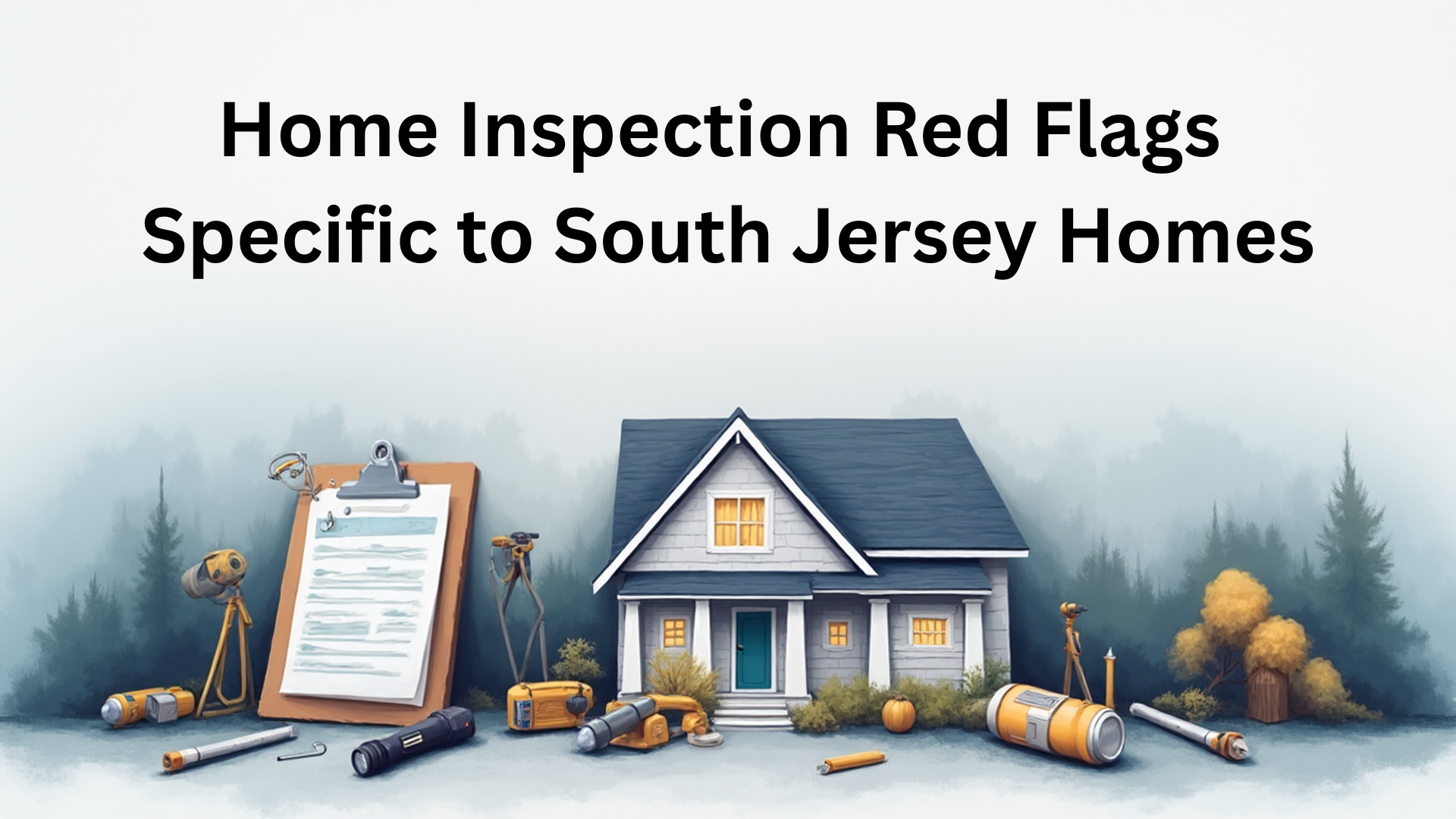 Home Inspection Red Flags Specific to South Jersey Homes header image.