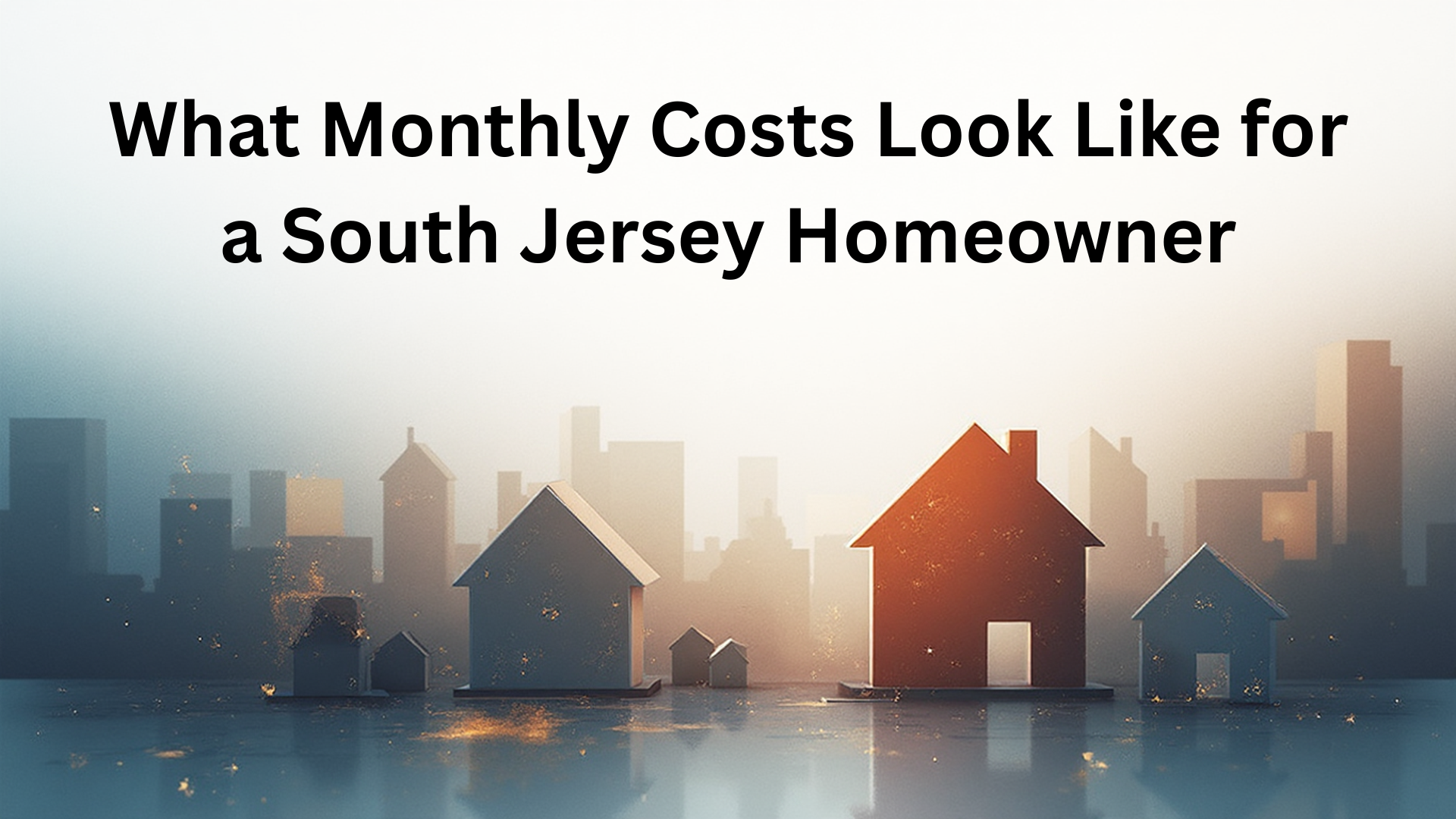 What Monthly Costs Look Like for a South Jersey Homeowner header image.