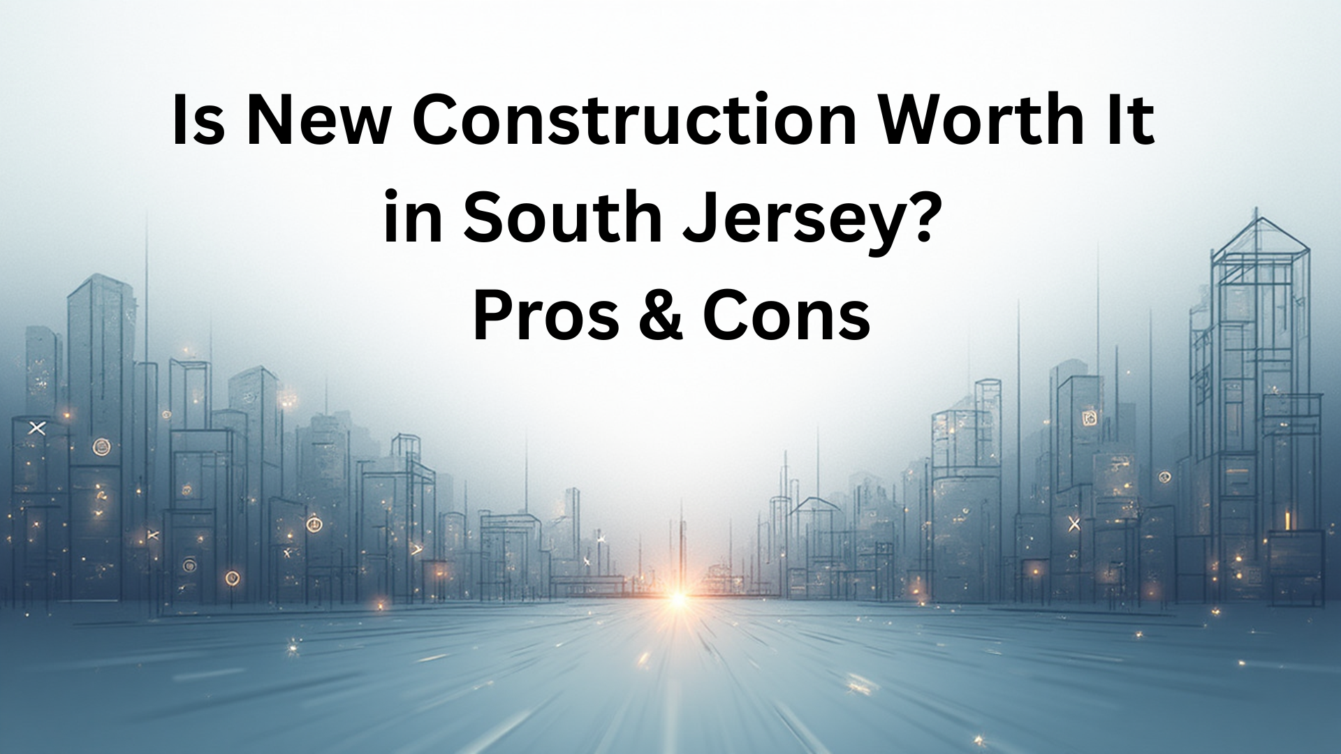 Is New Construction Worth It in South Jersey? Pros & Cons header image.