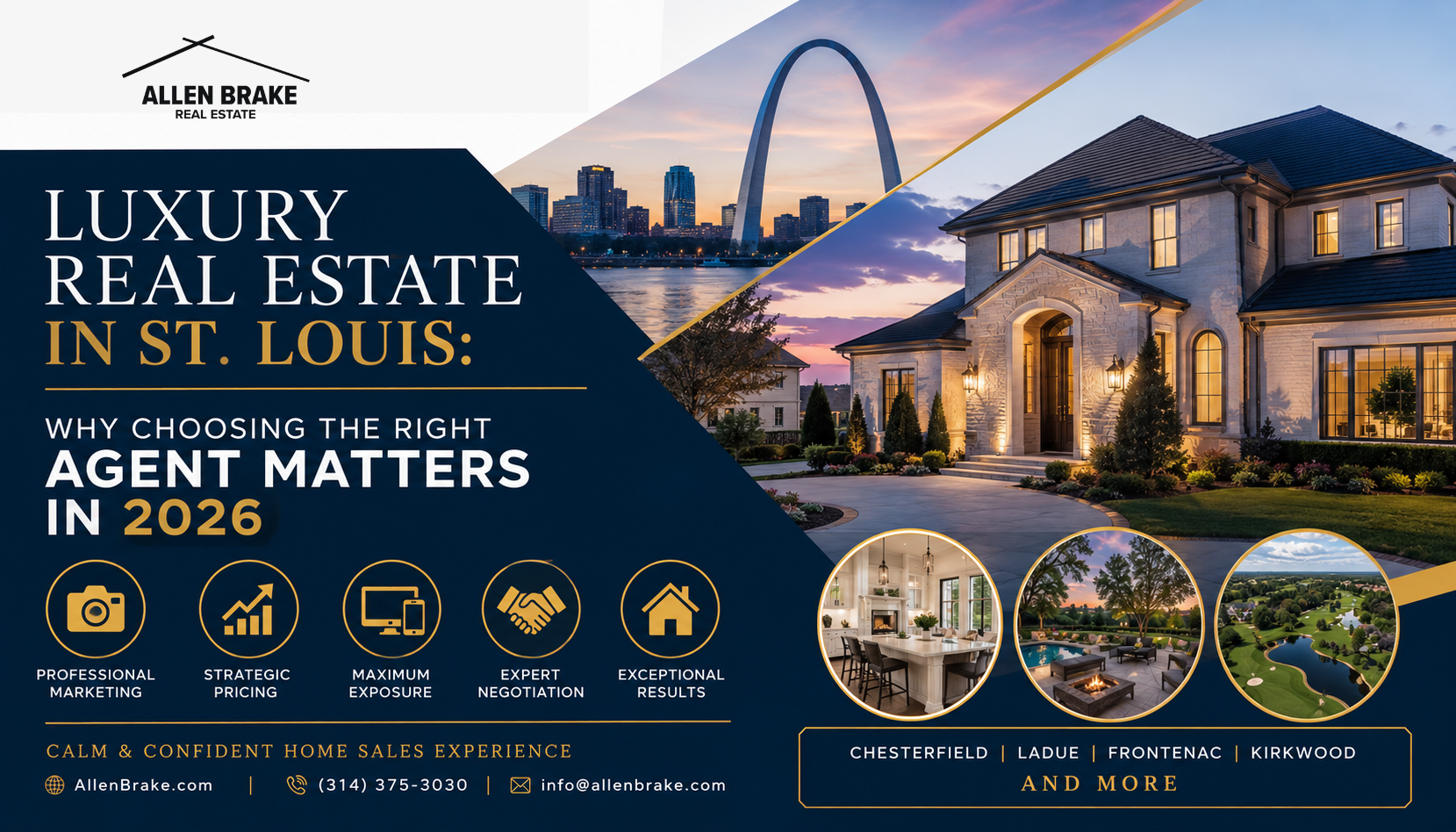 Luxury Real Estate in St. Louis: Why Choosing the Right Agent Matters in 2026 header image.