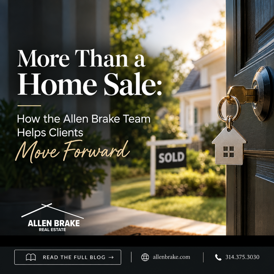 More Than a Home Sale: How the Allen Brake Team Helps Clients Move Forward header image.