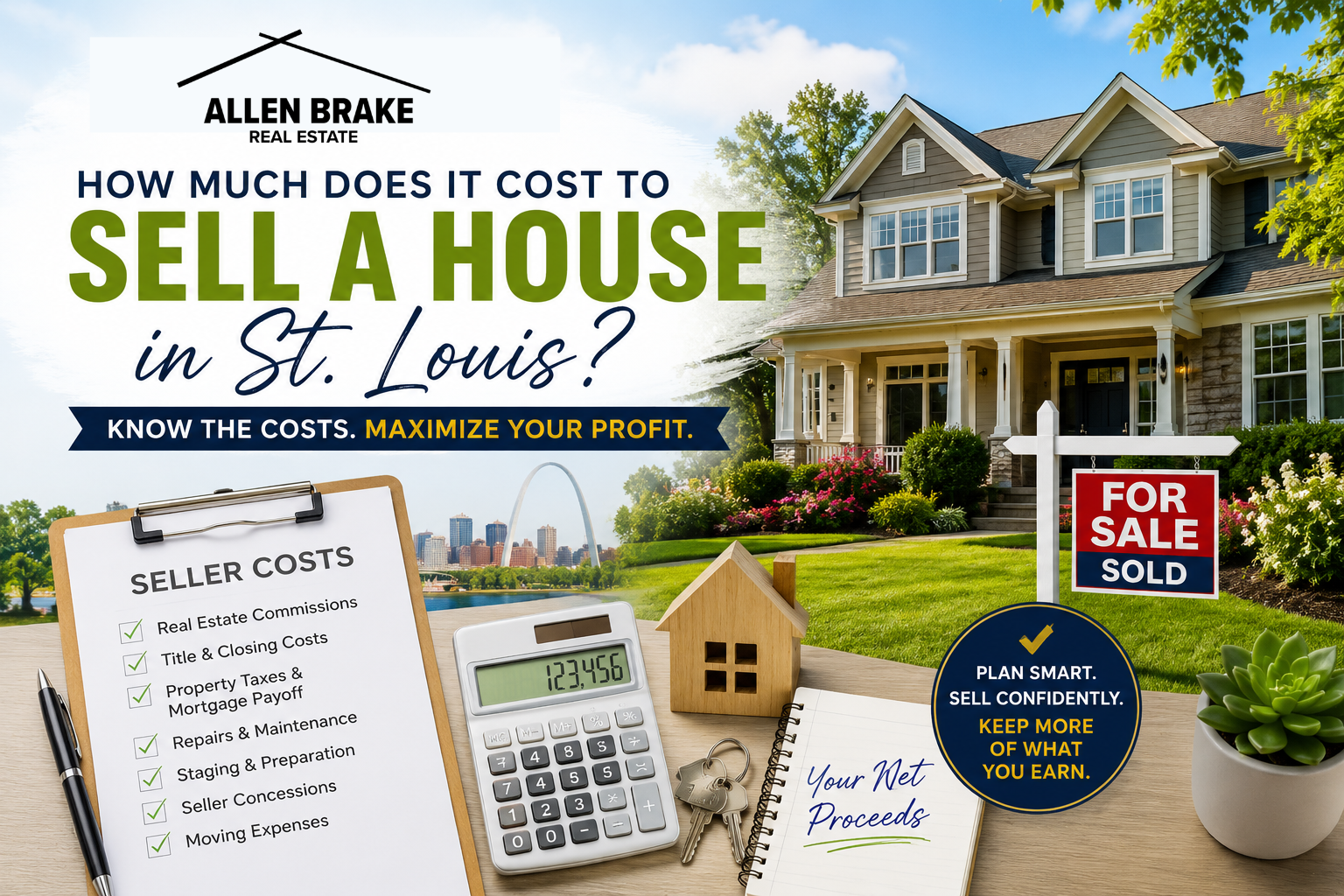 How Much Does It Cost to Sell a House in St. Louis? header image.