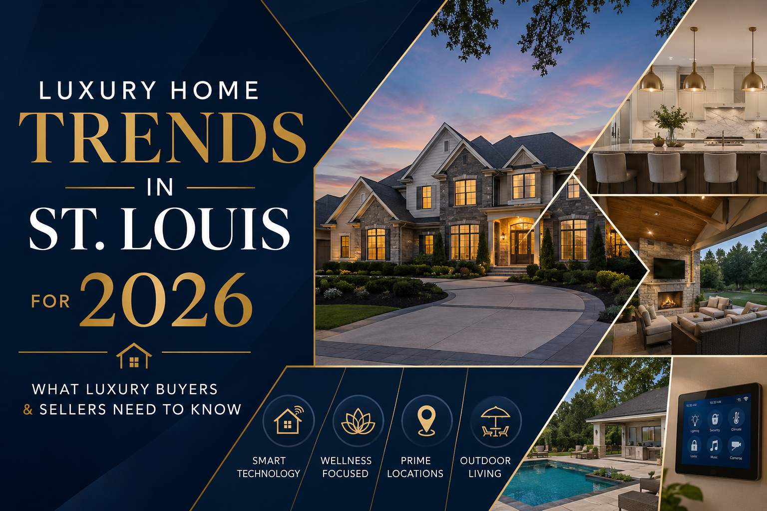 Luxury Home Trends in St. Louis for 2026 header image.