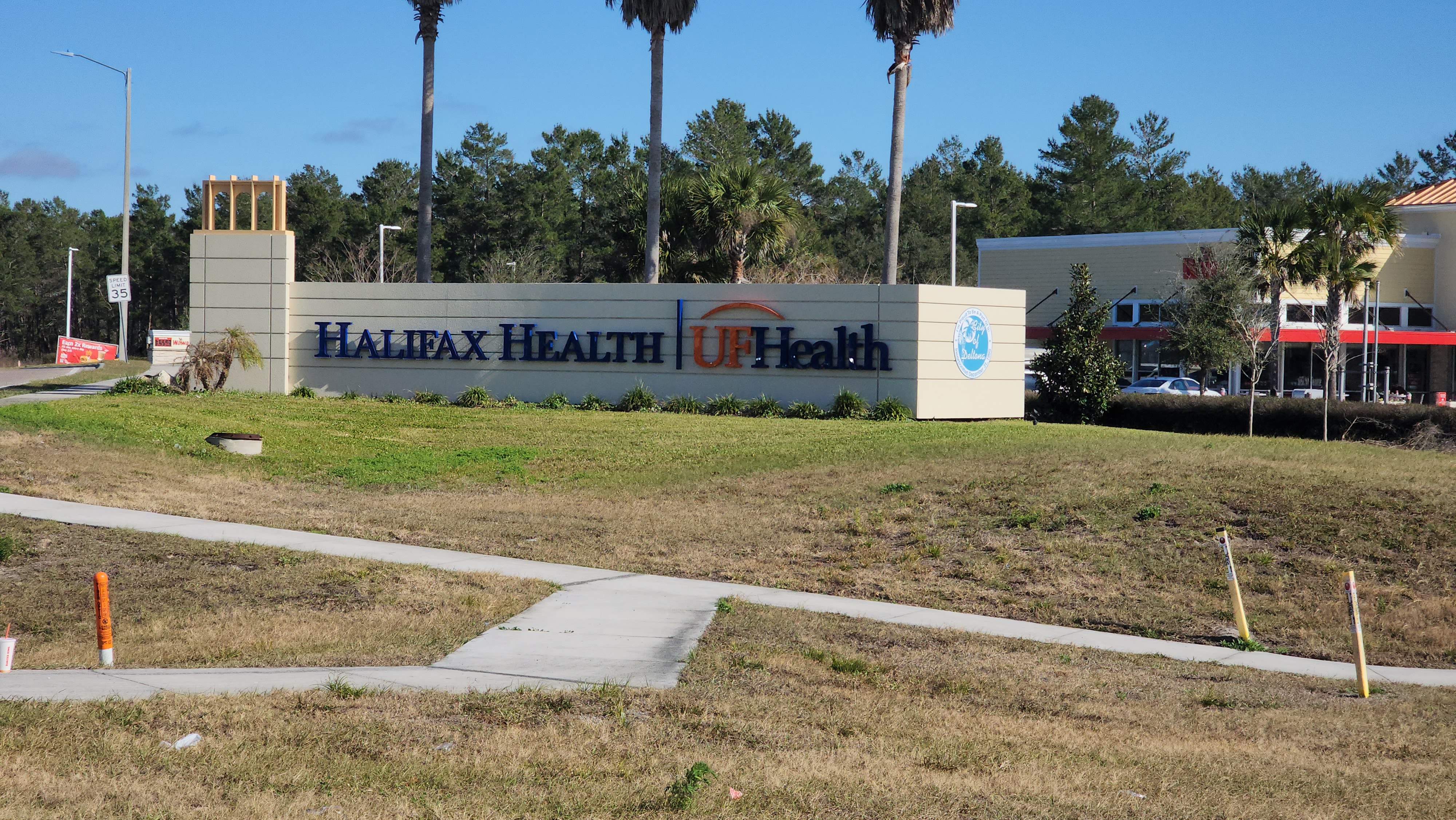 Photo of Halifax Health sign