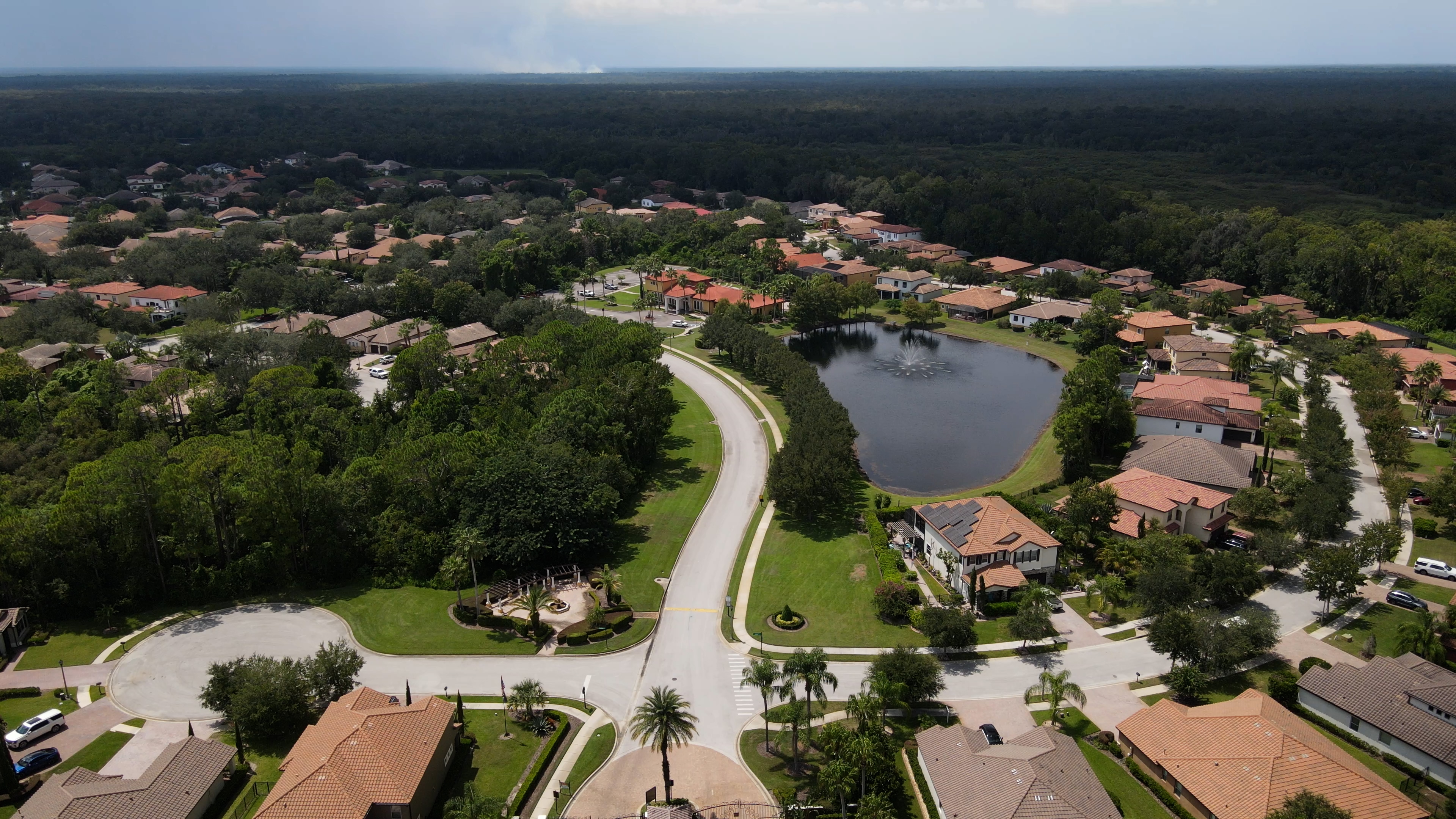 DeBary aerial of homes