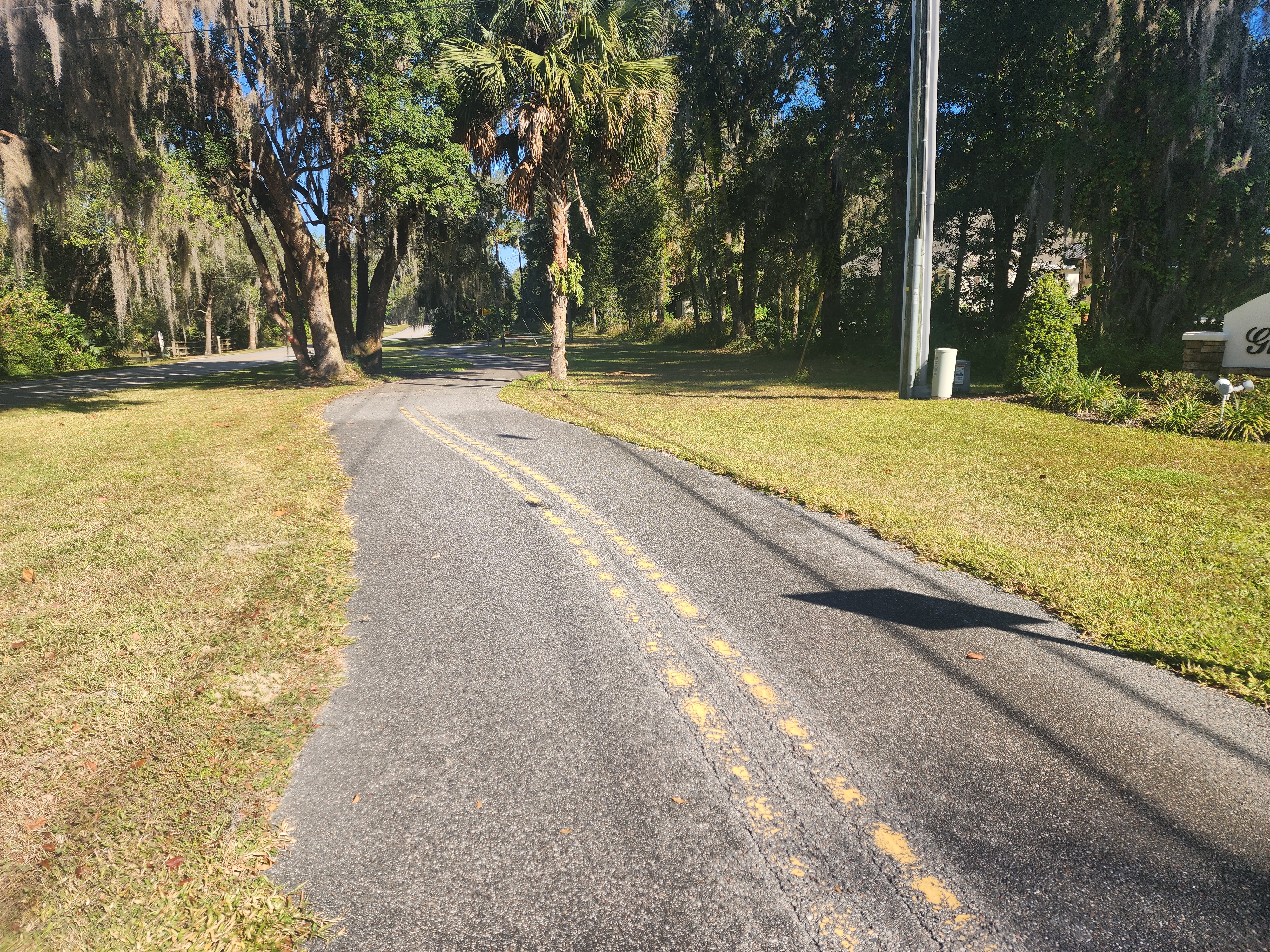 trail in the Glenwood community in DeLand, FL