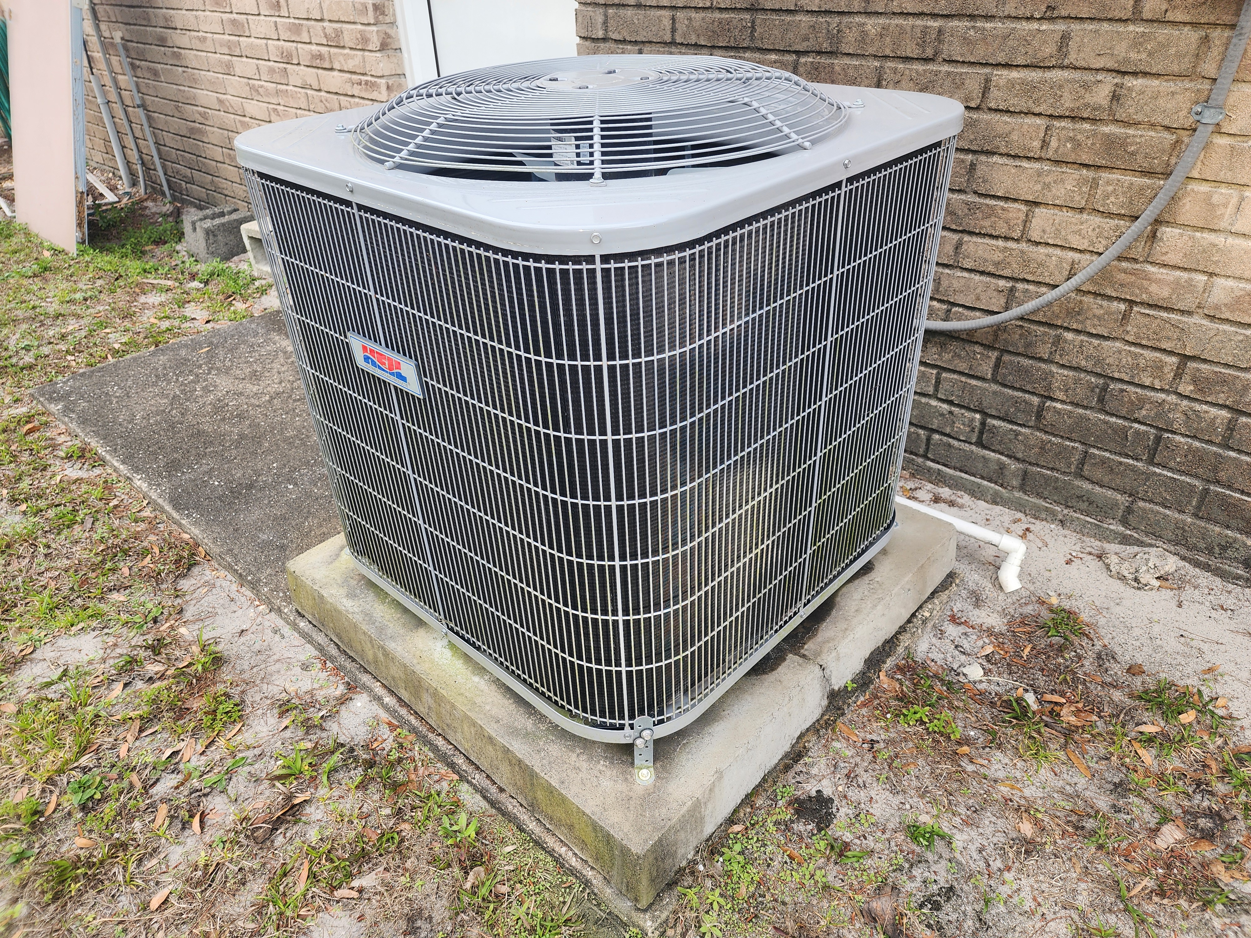 Air Conditioner compressor ready for inspection