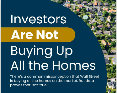 Investors Are Not Buying Up All the Homes header image.